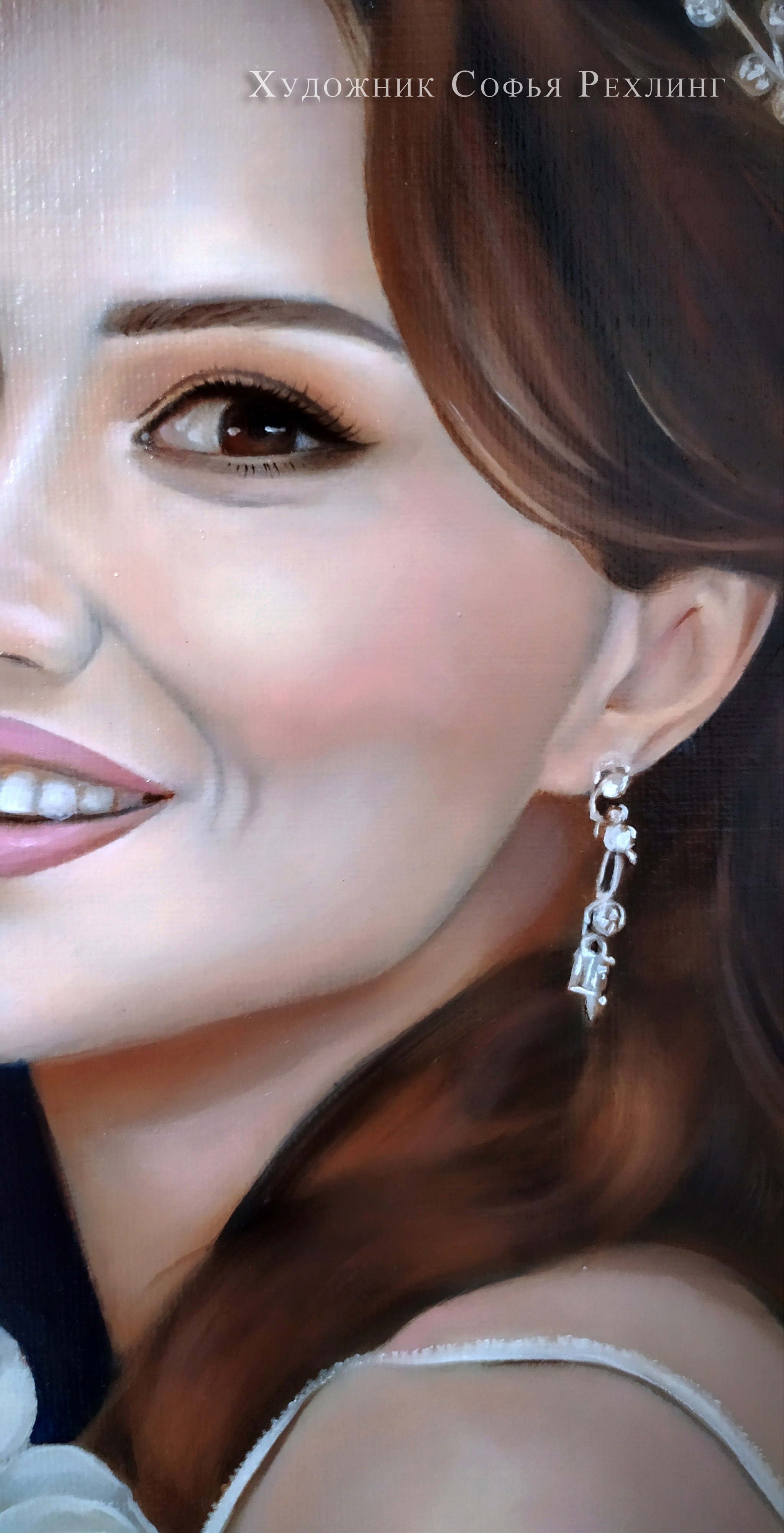 肖像 → 看. 根據照片訂購繪畫和肖像。藝術家 Sofia Rechling