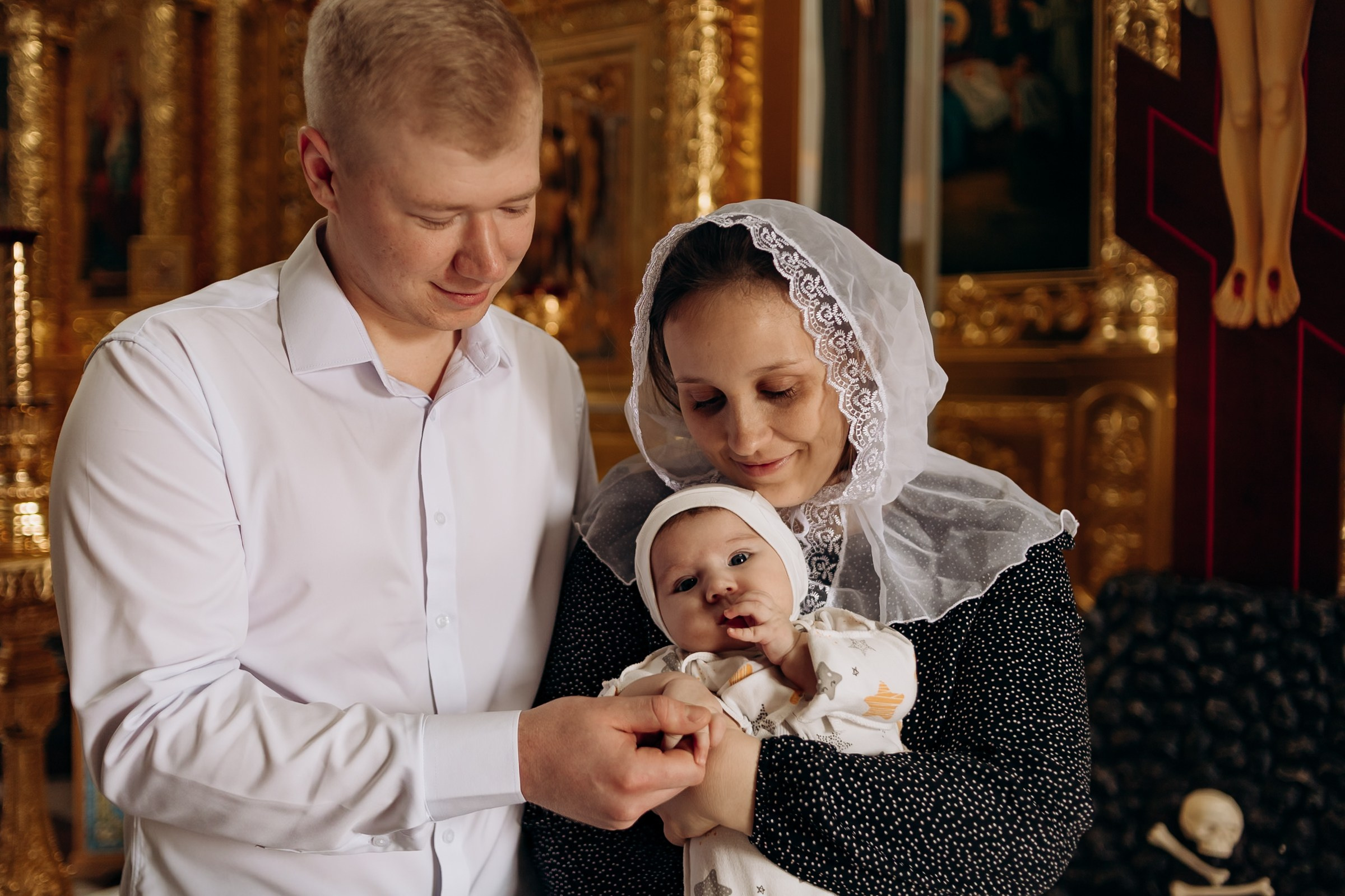 Крещение Эмилии. Семейный фотограф в Волгодонске Краченцева Анна
