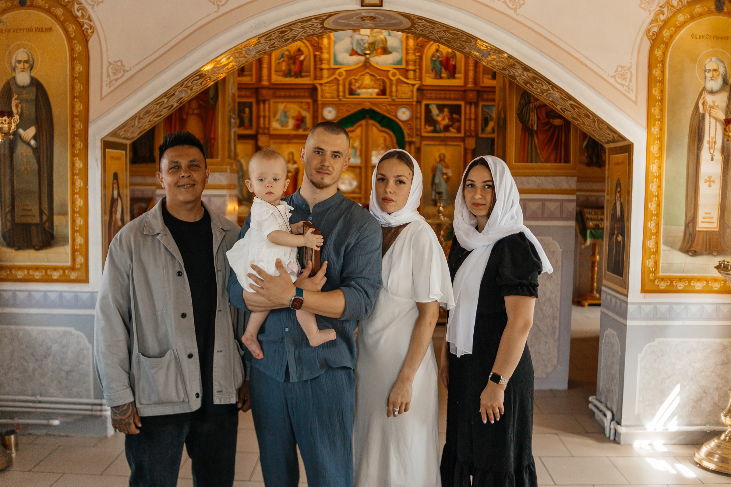 Крещение Алисы. Семейный фотограф в Волгодонске Краченцева Анна