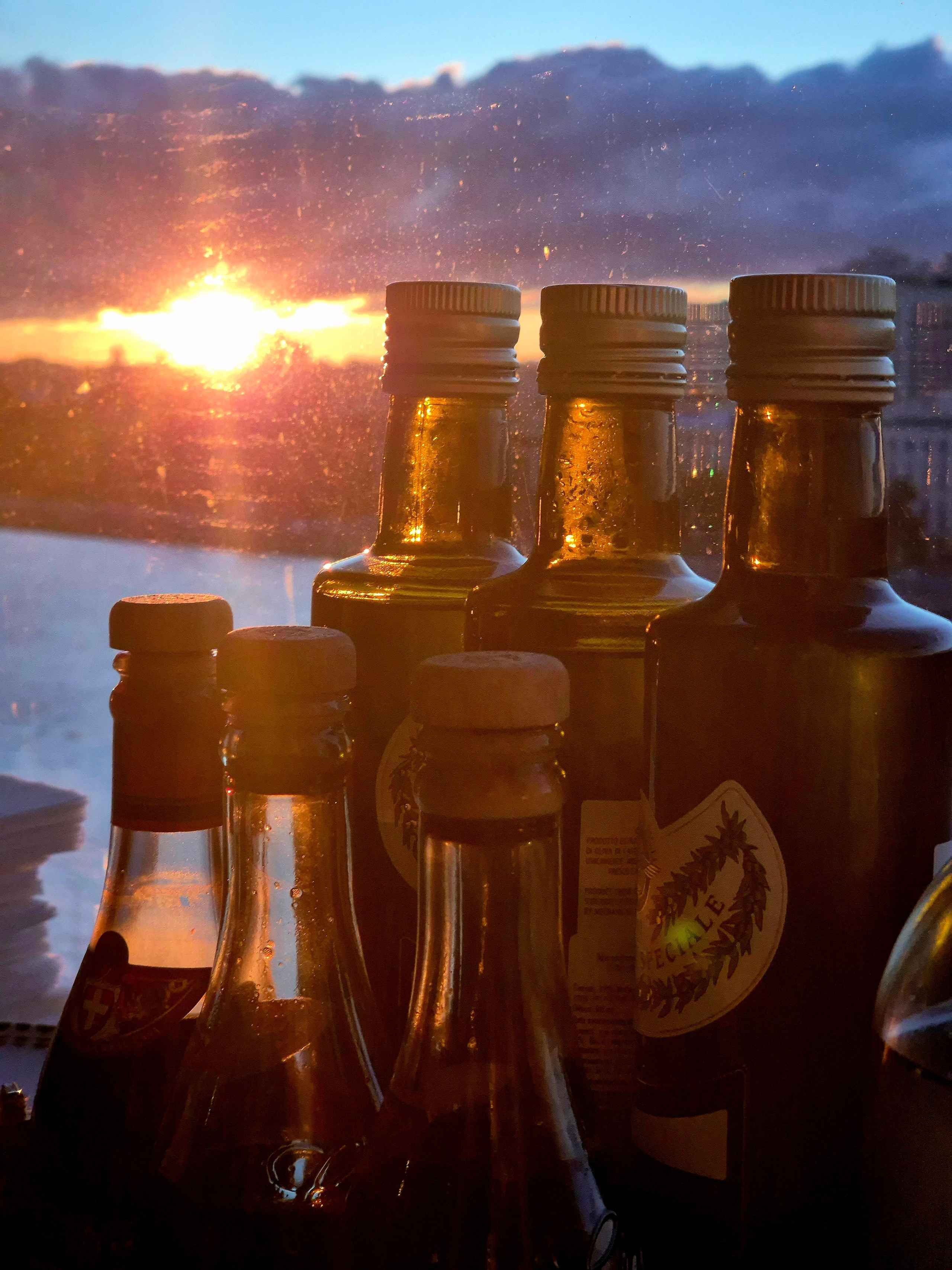 Закат в ресторане R14. Солнышко спряталось, но темнее не стало