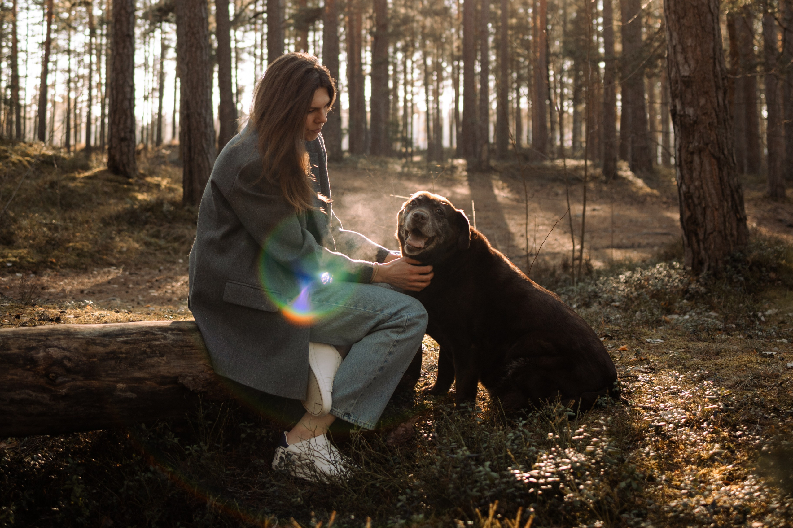 Оля и Питоня. Фотограф — Анималист | Санкт-Петербург