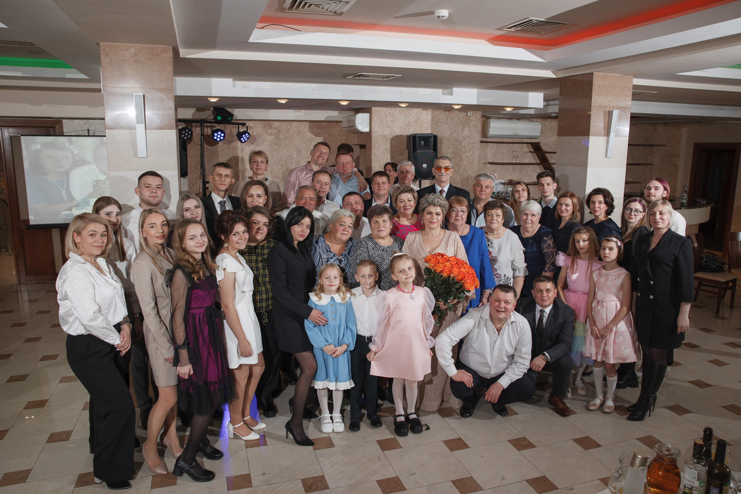 Юбилей в ресторане «Белый берег». Свадебный и репортажный фотограф (Москва, Королев и другие)