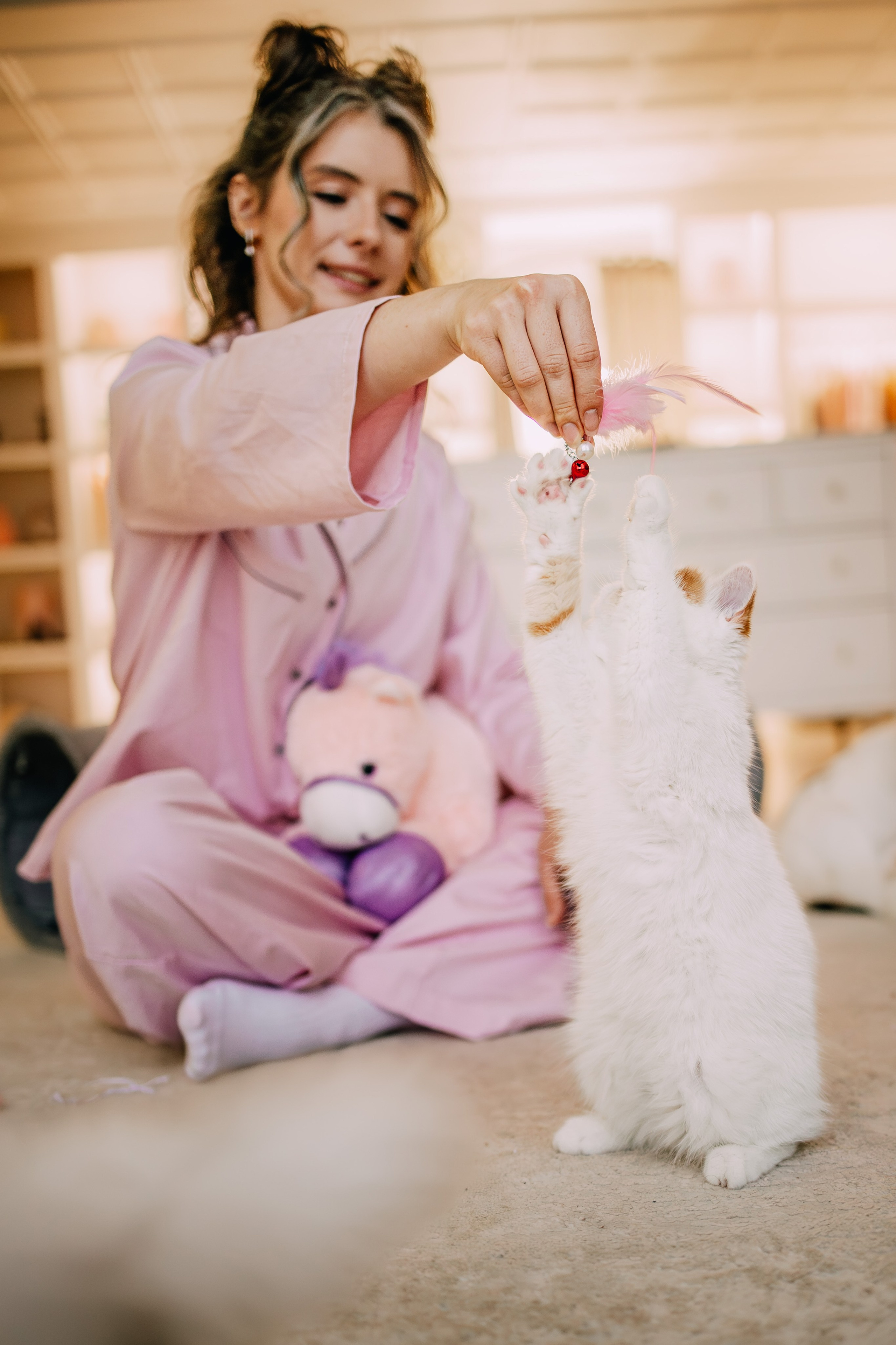 Султан, Мэй Мэй и Шанталь и их семья