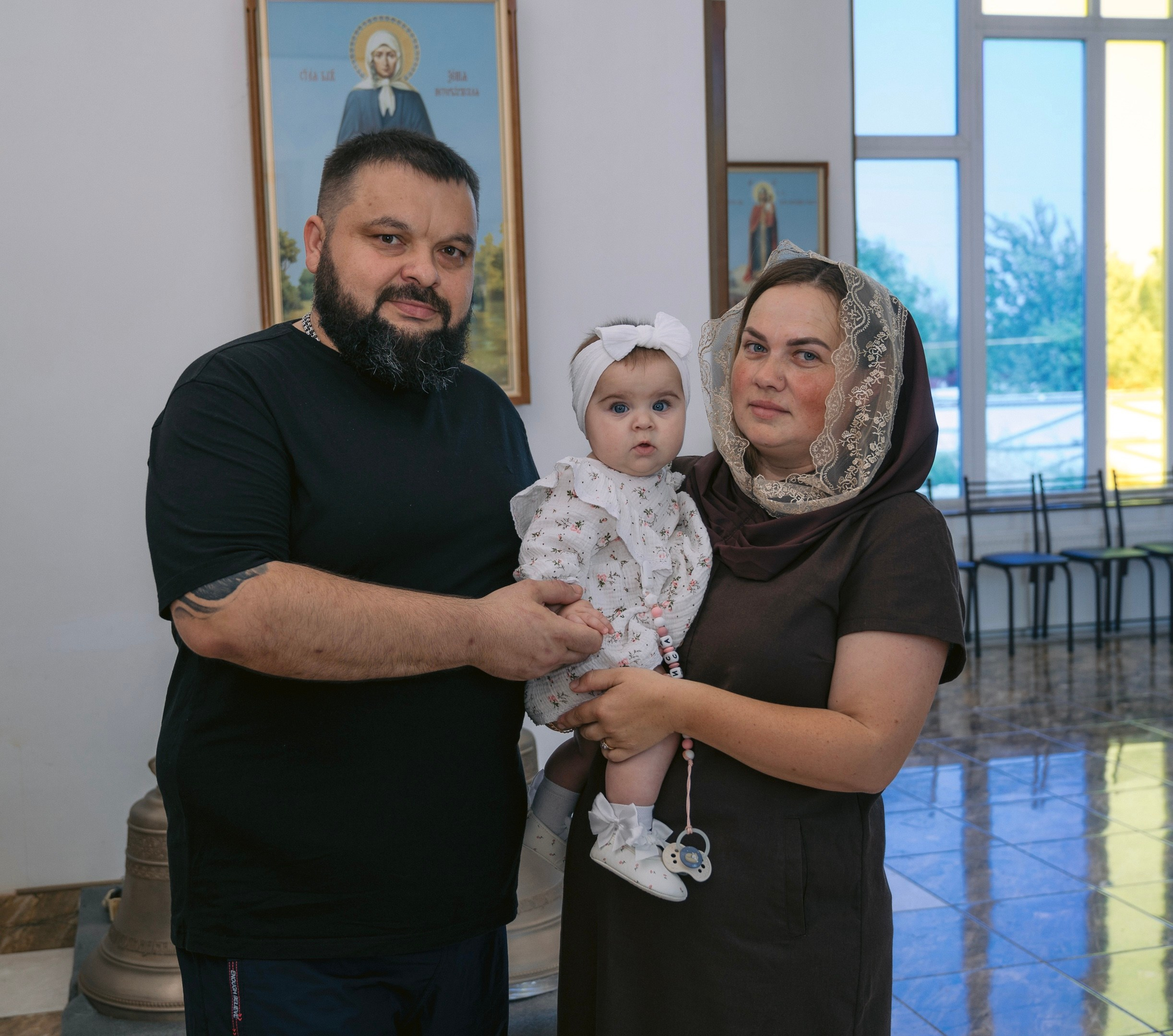 Таинство крещения. Свадебный и семейный фотограф Брюховецкая Тимашевск Краснодар