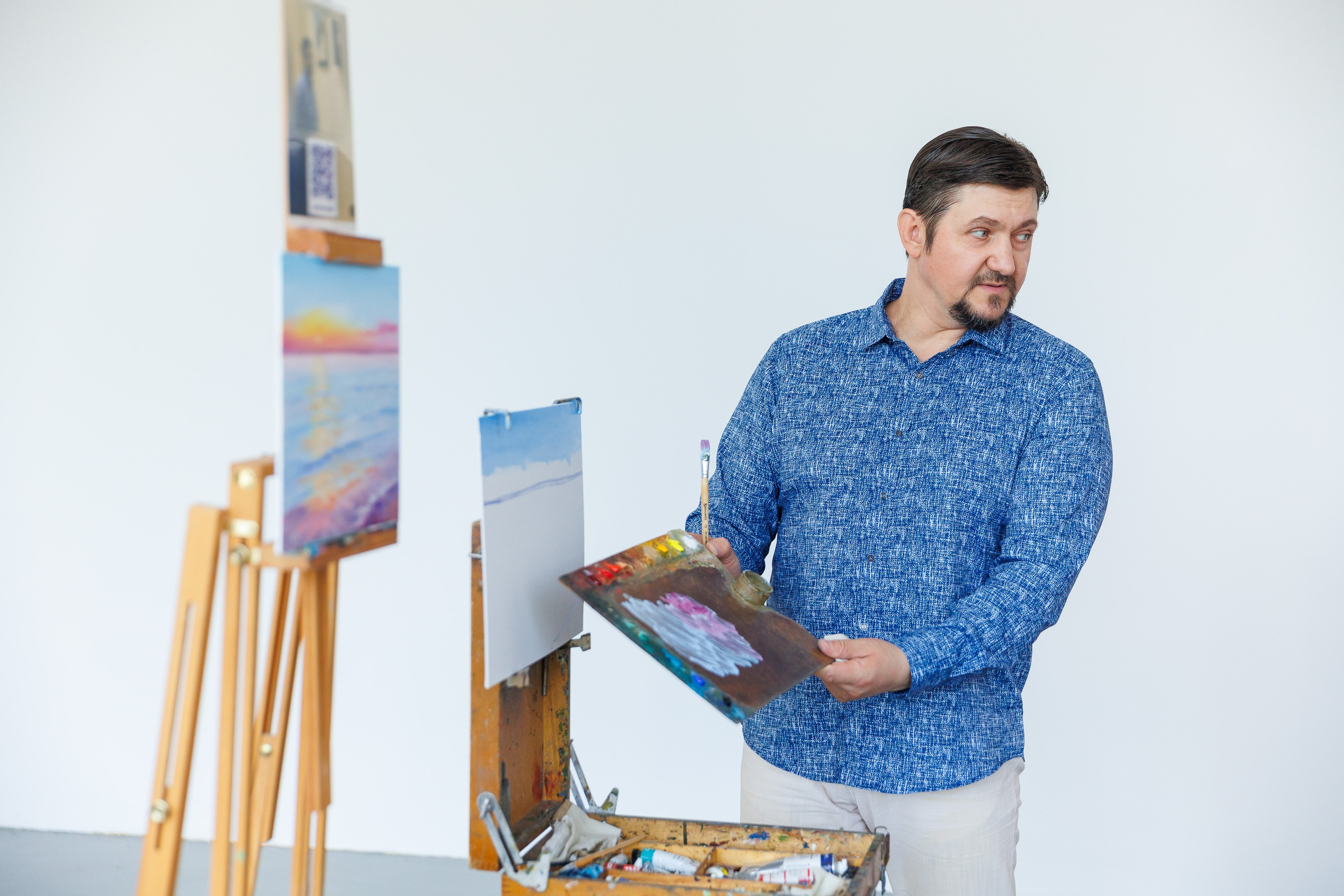 Девичник. МК по живописи. Фотограф Шейдаев Эмин г. Волгоград