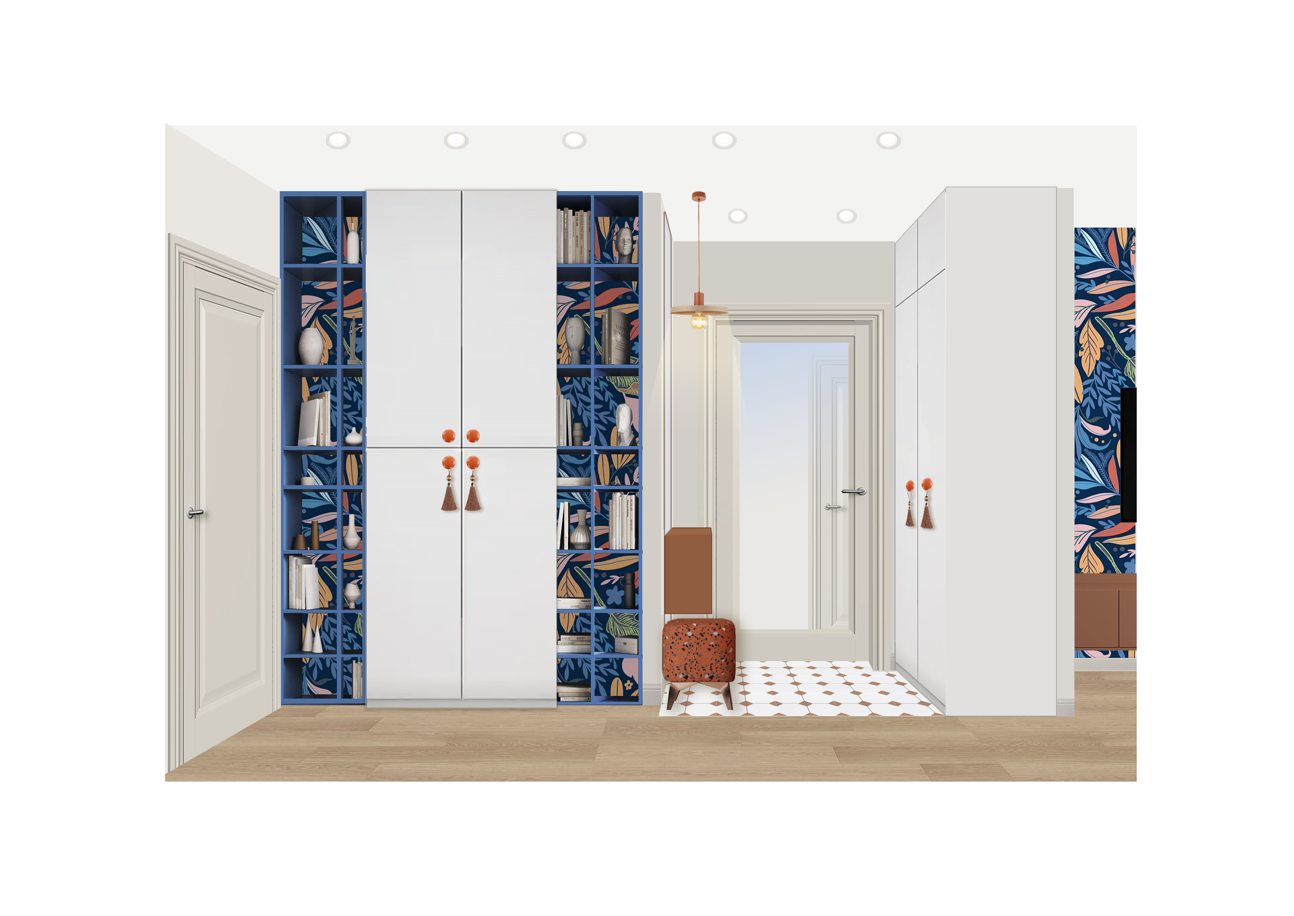 стилистические коллажи интерьера