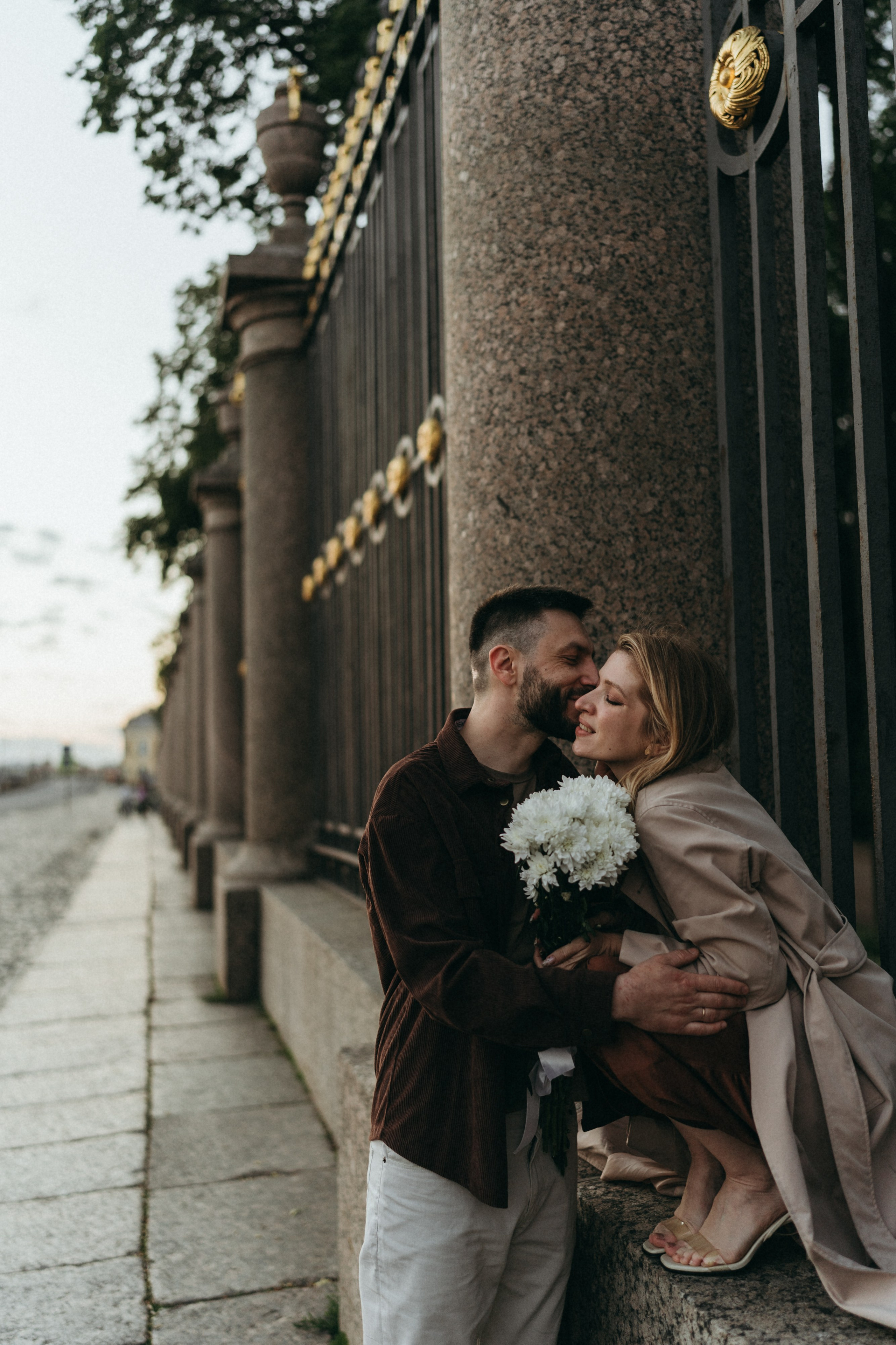 Максим и Настя / Разводные мосты. Фотограф в Санкт-Петербурге — Лучина Екатерина