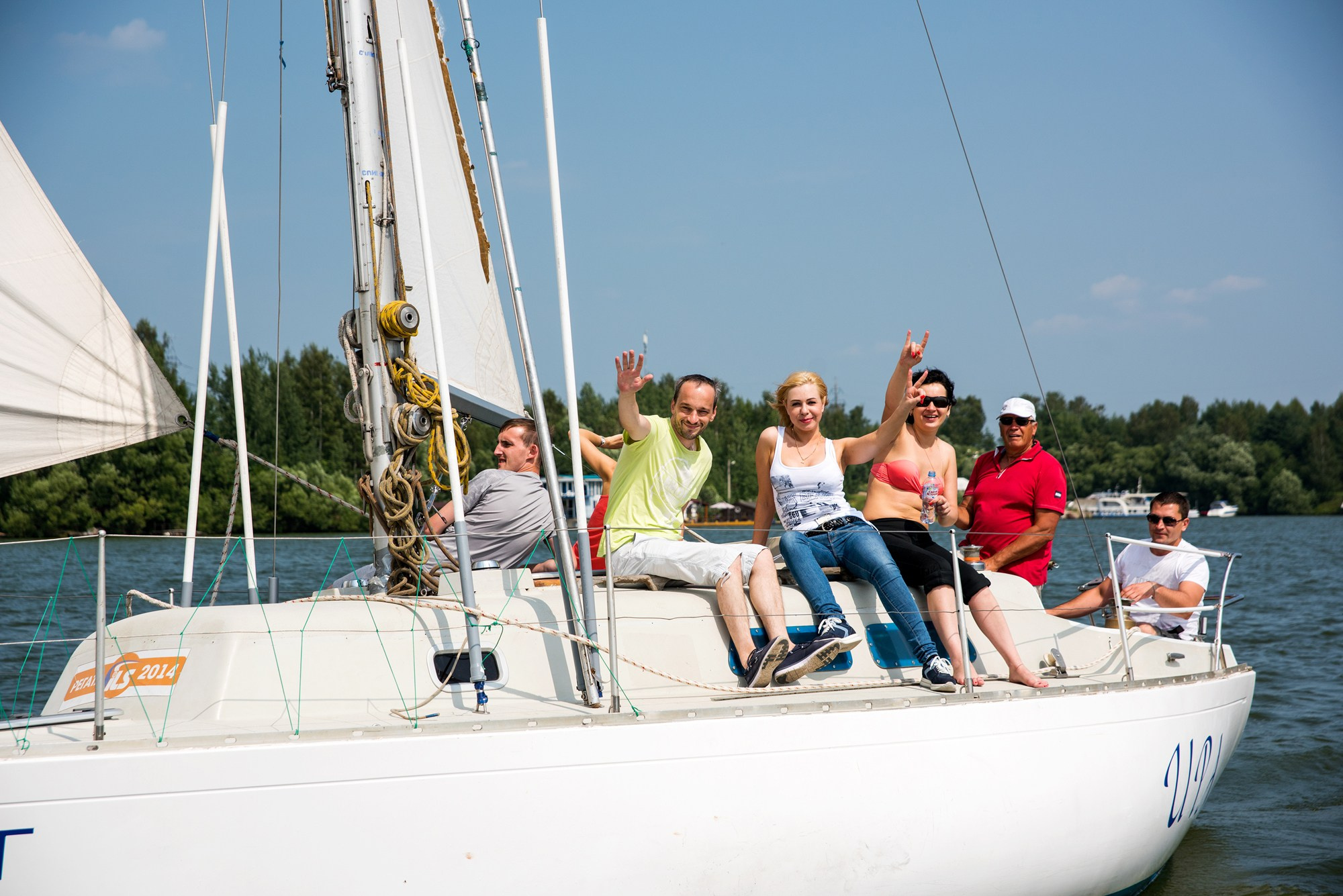 Парусная регата. Anzhina1.wfolio.pro