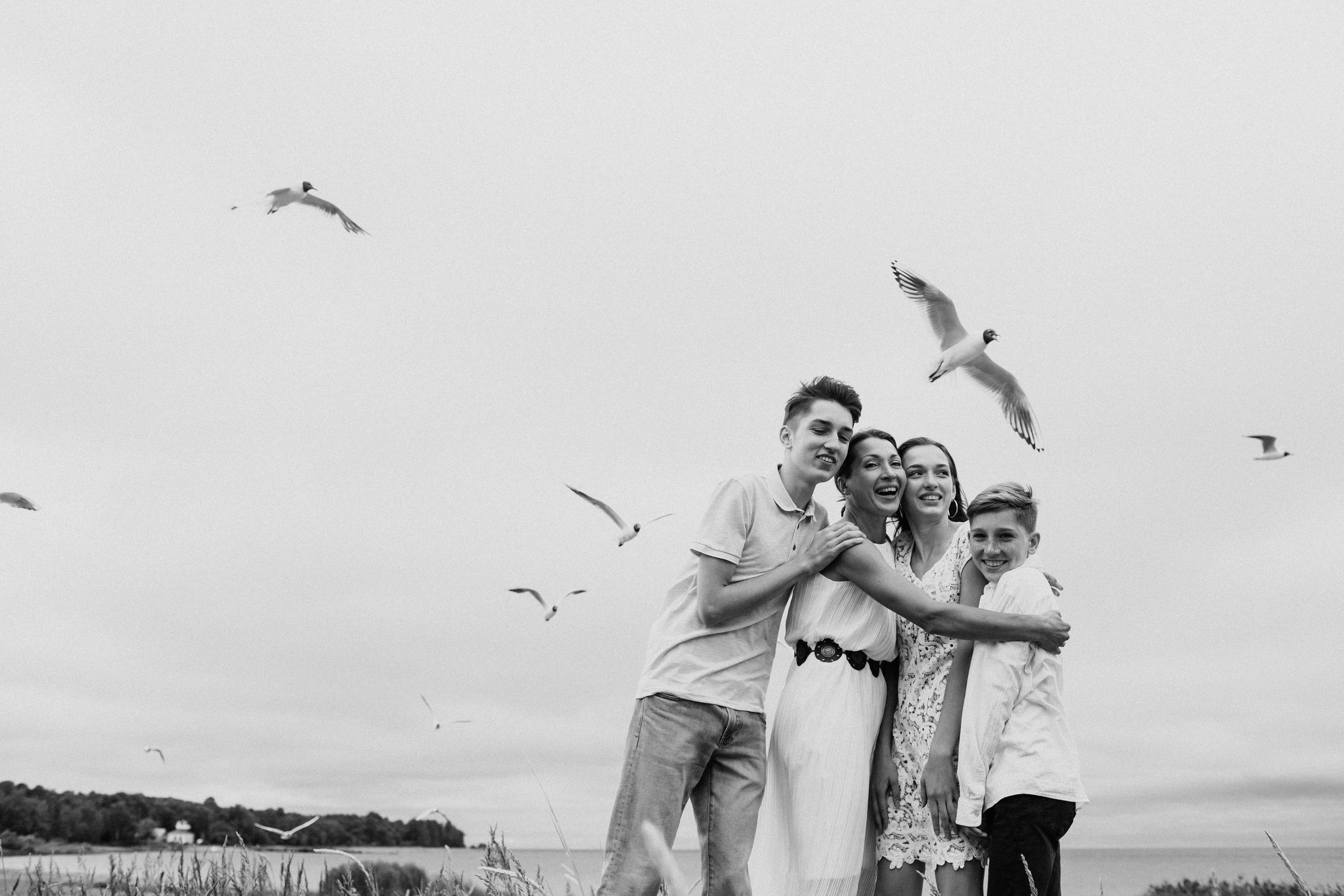 Криками чаек Едины. Фотограф Анна Гребенник