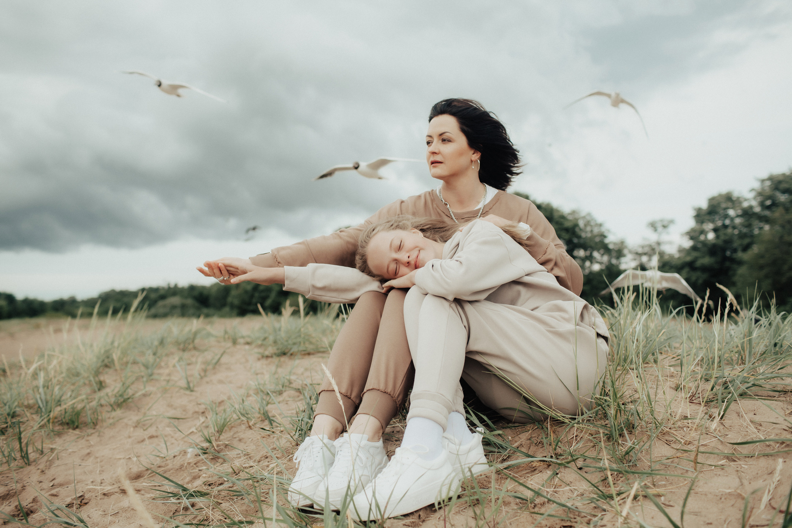 Крик чаек и самая-самая Ты. Фотограф Анна Гребенник