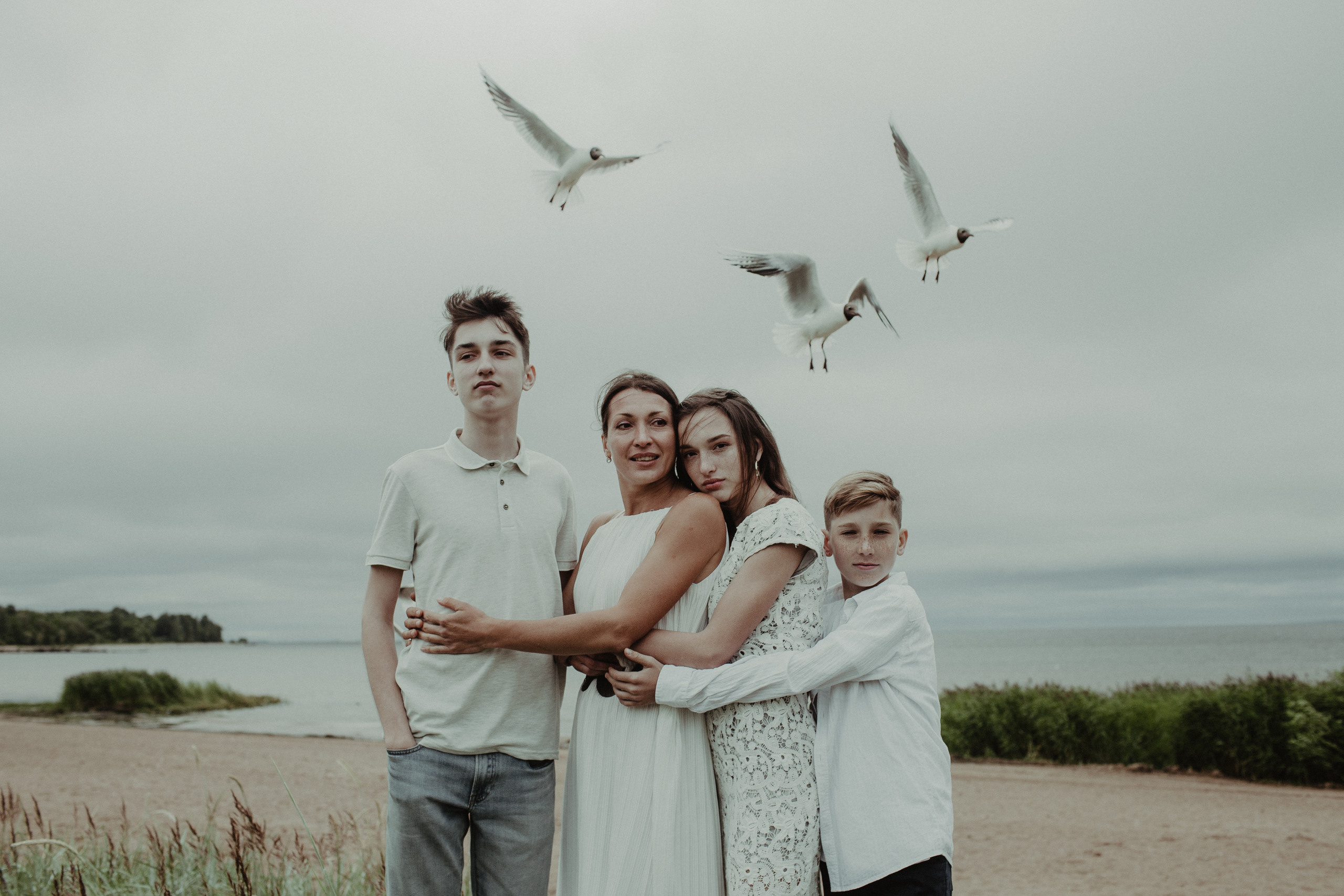 Криками чаек Едины. Фотограф Анна Гребенник