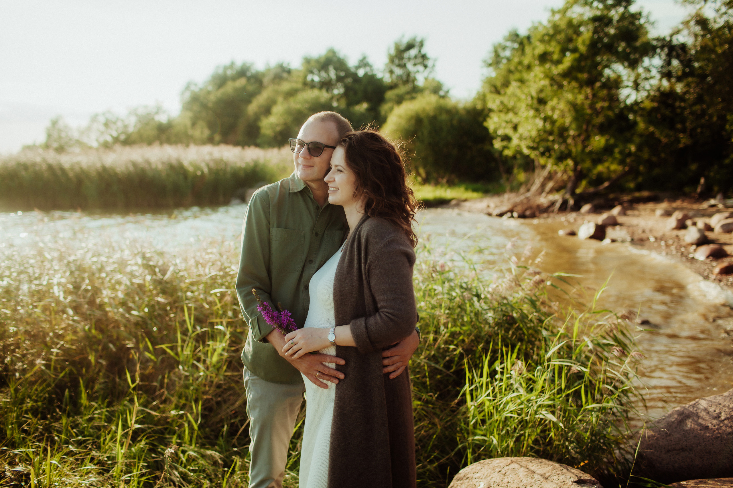 Теперь нас трое. Фотограф Анна Гребенник