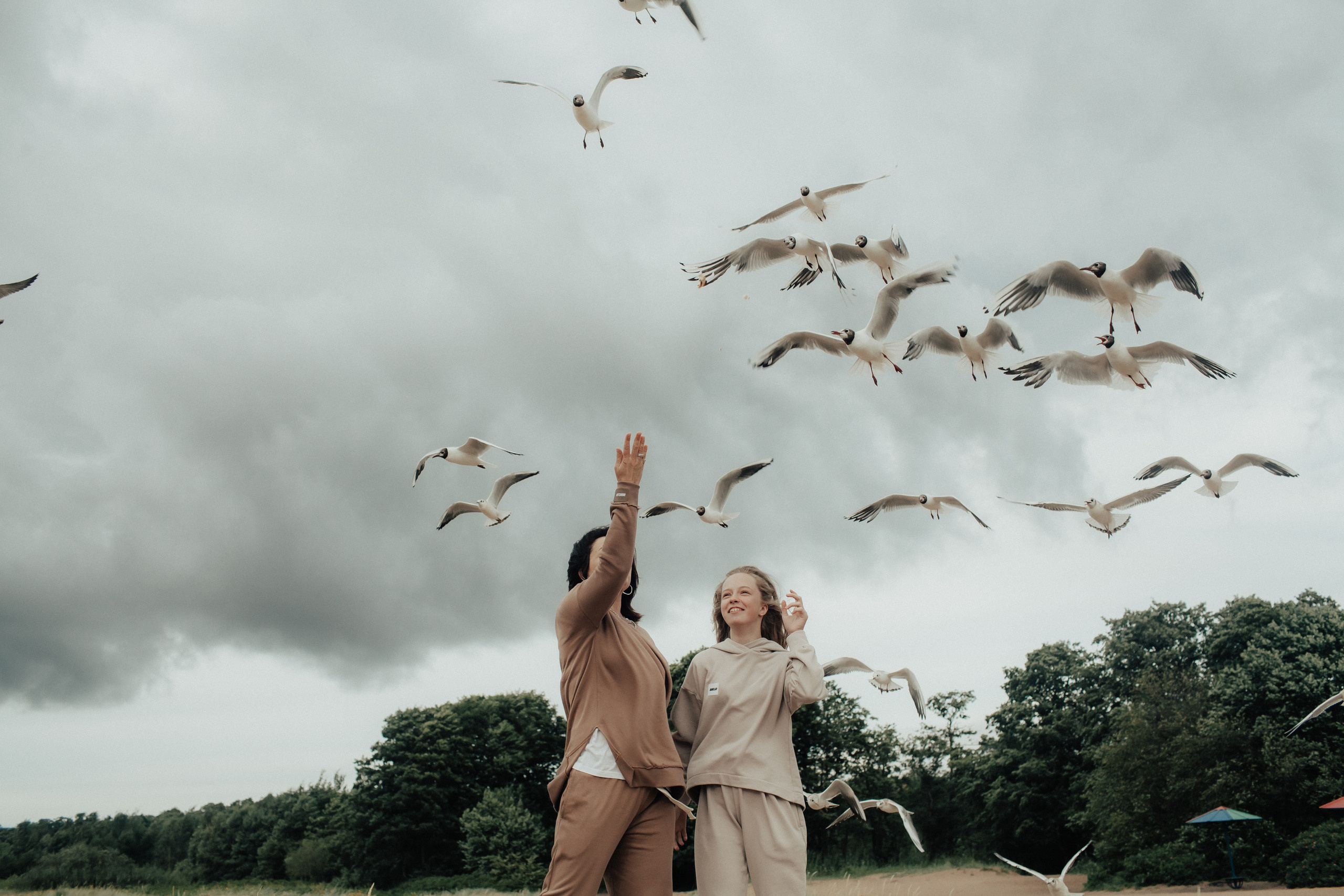 Крик чаек и самая-самая Ты. Фотограф Анна Гребенник