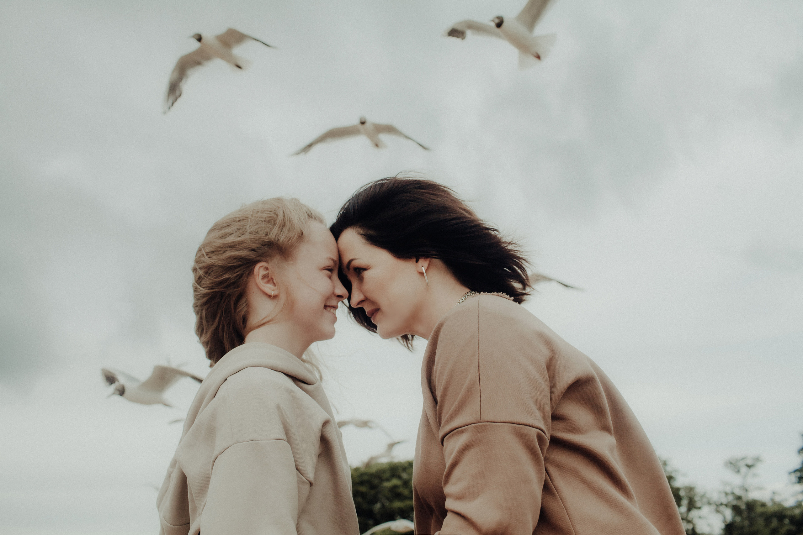 Крик чаек и самая-самая Ты. Фотограф Анна Гребенник