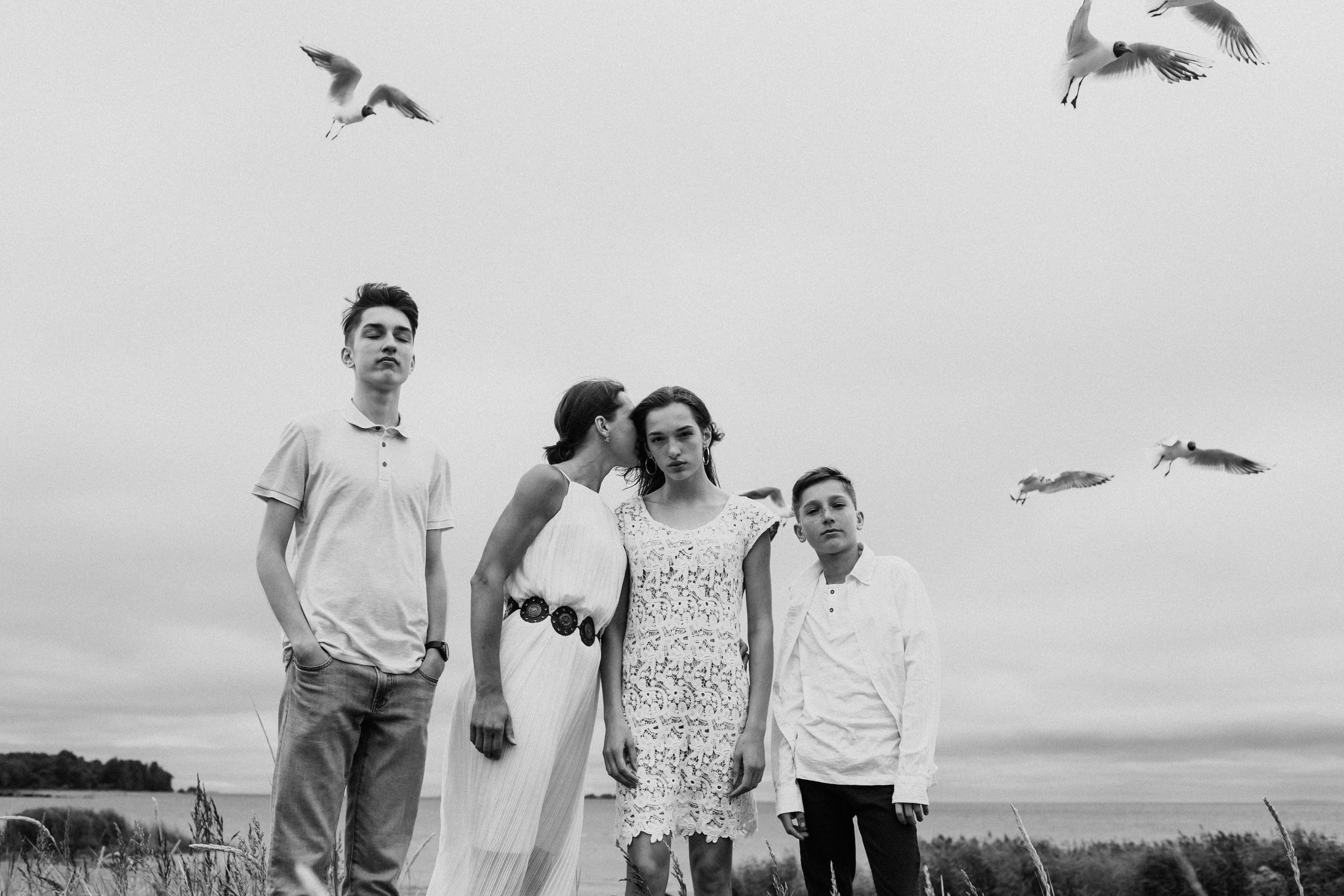 Криками чаек Едины. Фотограф Анна Гребенник