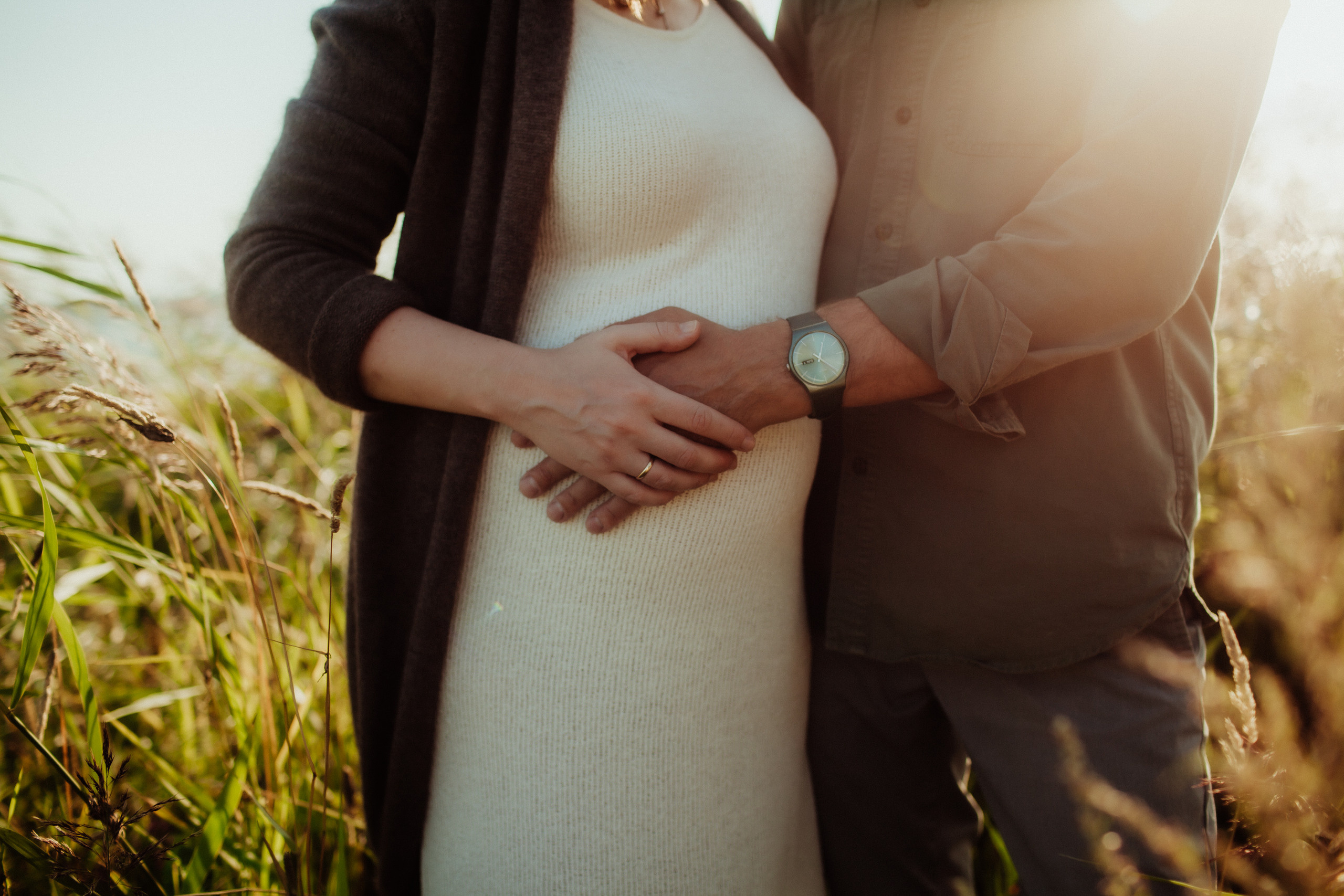 Теперь нас трое. Фотограф Анна Гребенник