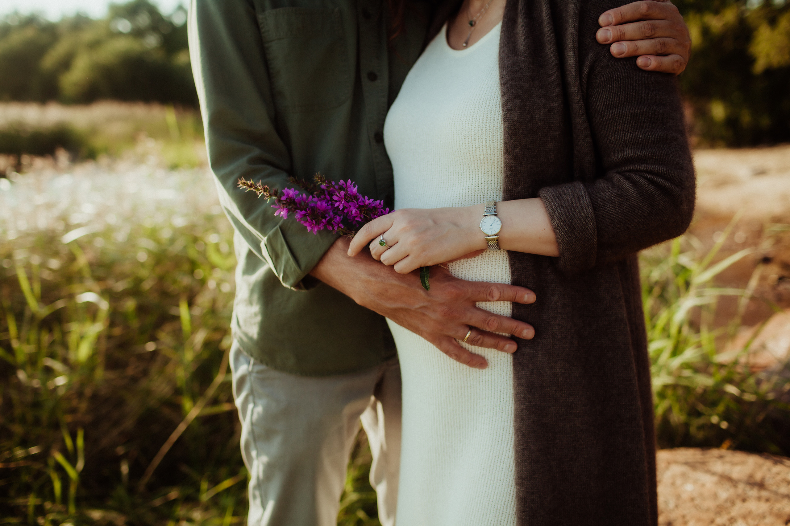Теперь нас трое. Фотограф Анна Гребенник