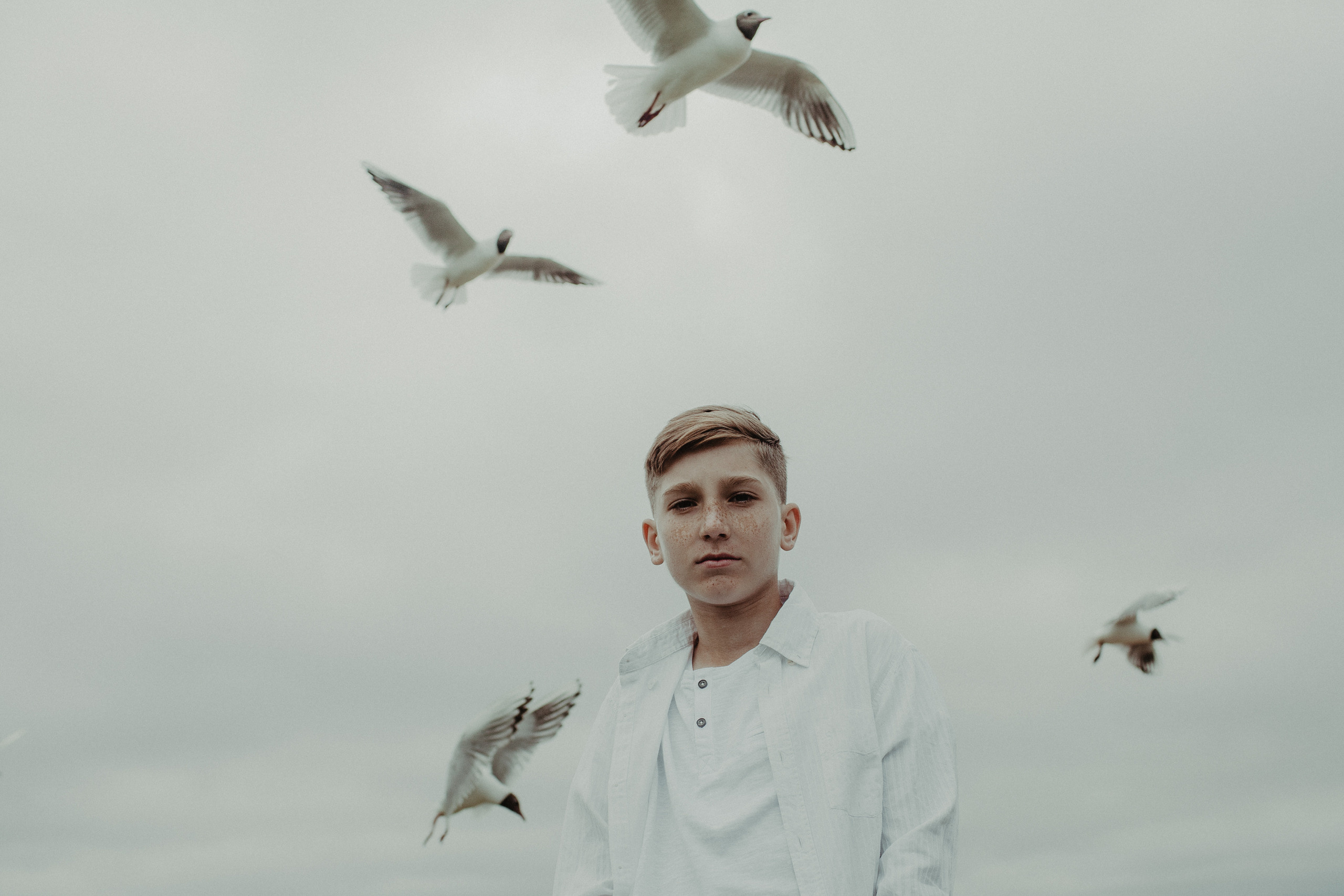 Криками чаек Едины. Фотограф Анна Гребенник