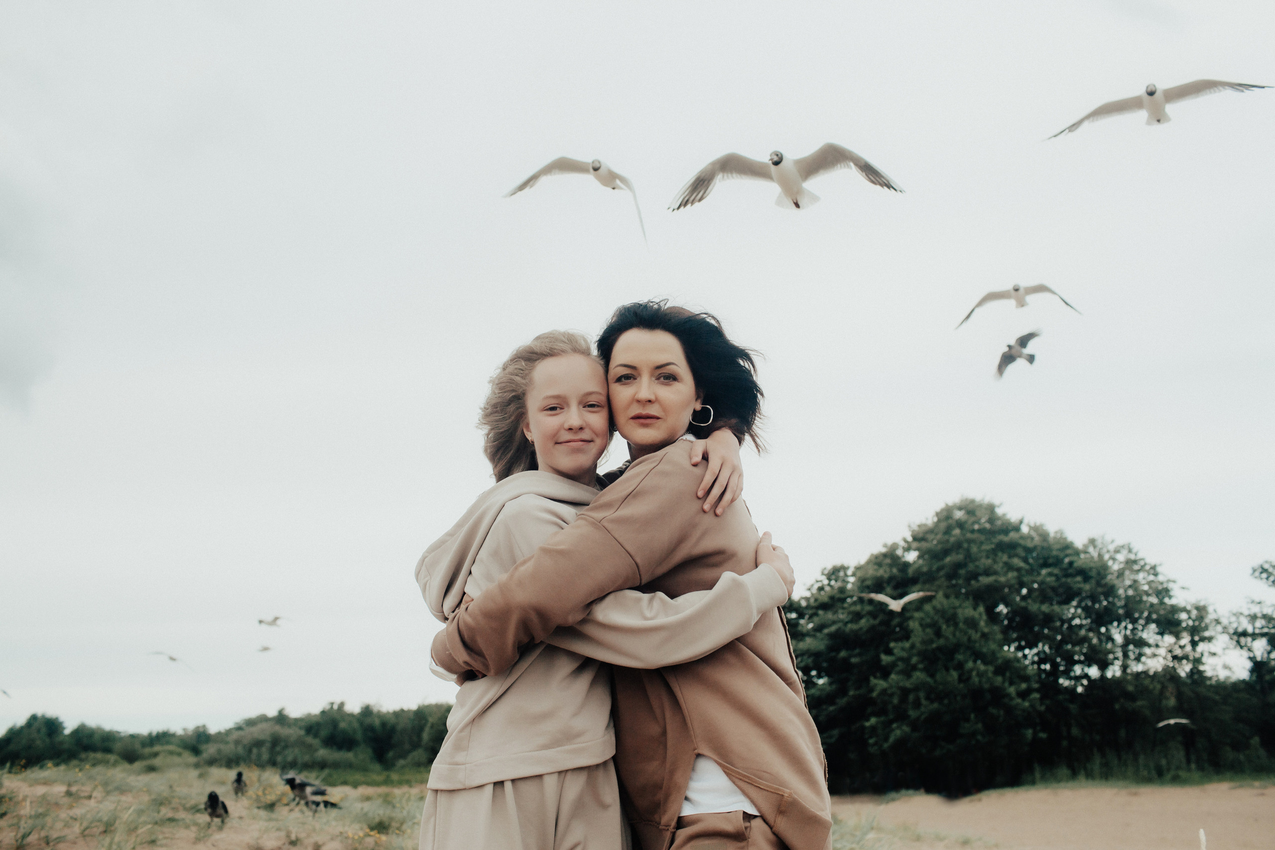 Крик чаек и самая-самая Ты. Фотограф Анна Гребенник