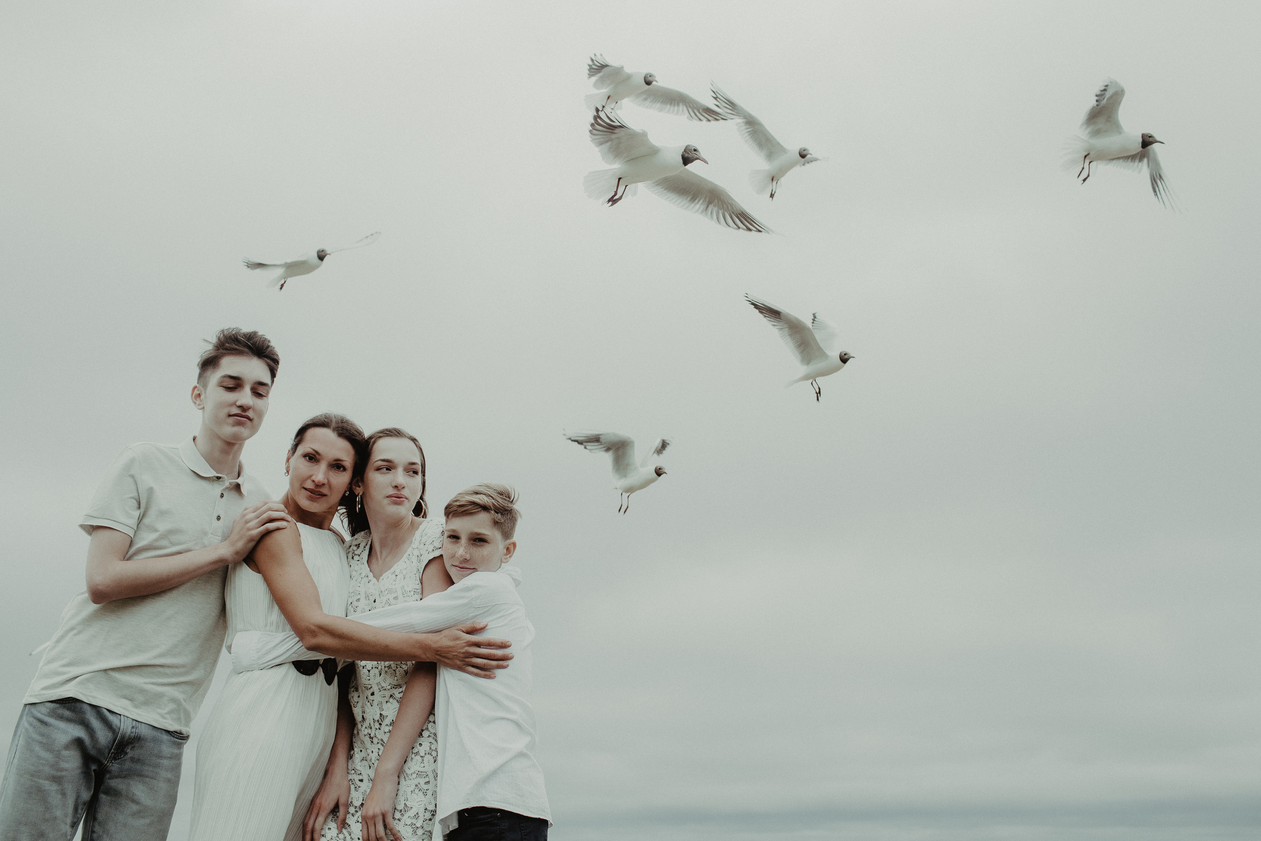 Криками чаек Едины. Фотограф Анна Гребенник