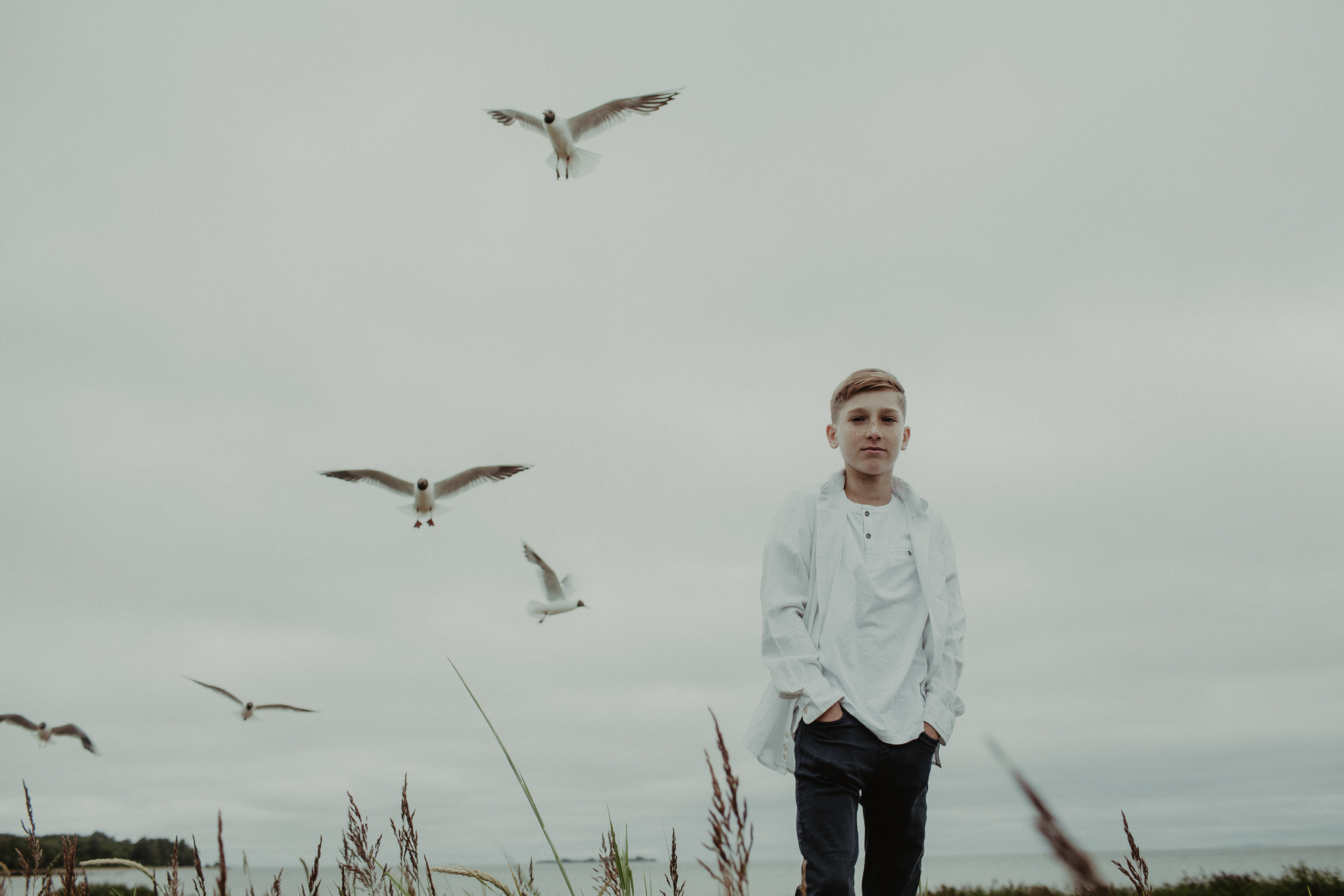 Криками чаек Едины. Фотограф Анна Гребенник