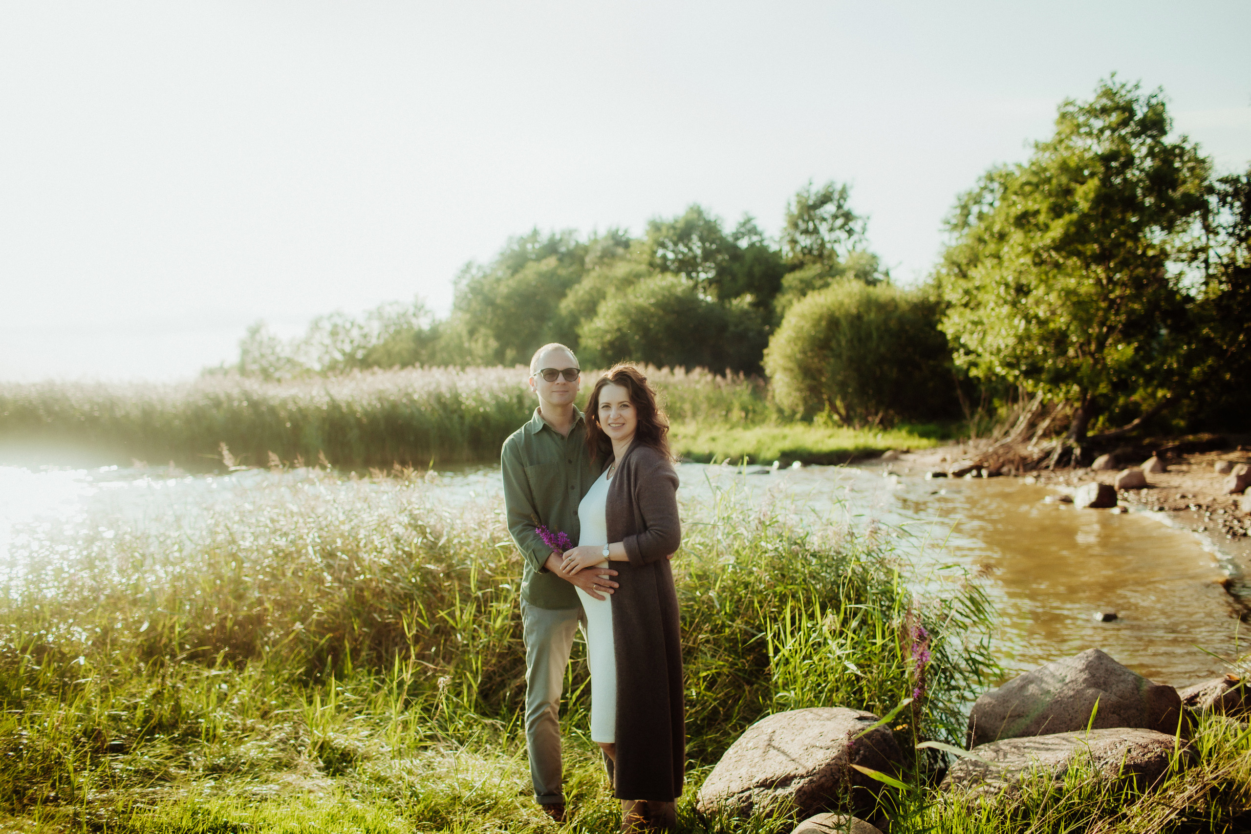 Теперь нас трое. Фотограф Анна Гребенник