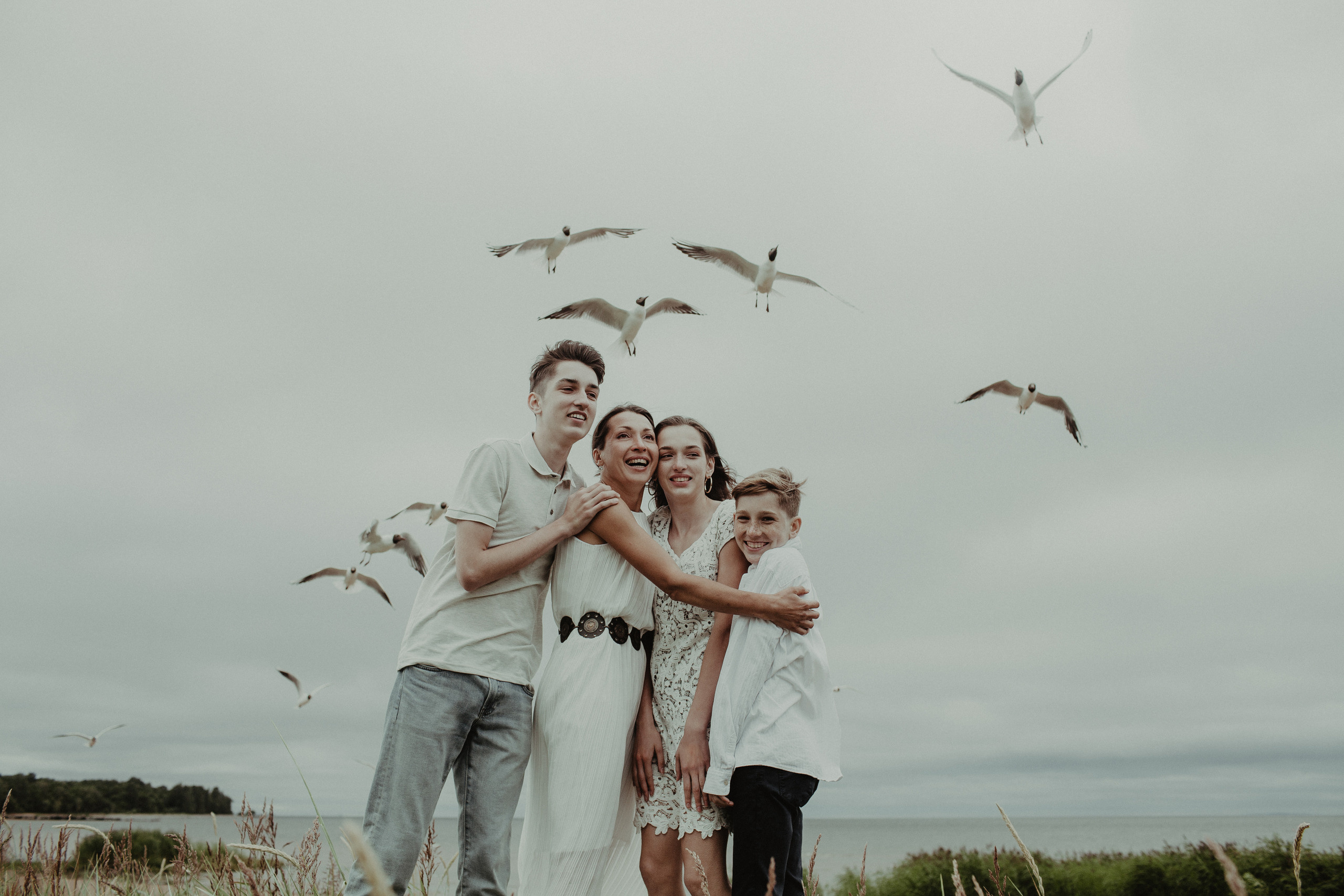 Криками чаек Едины. Фотограф Анна Гребенник