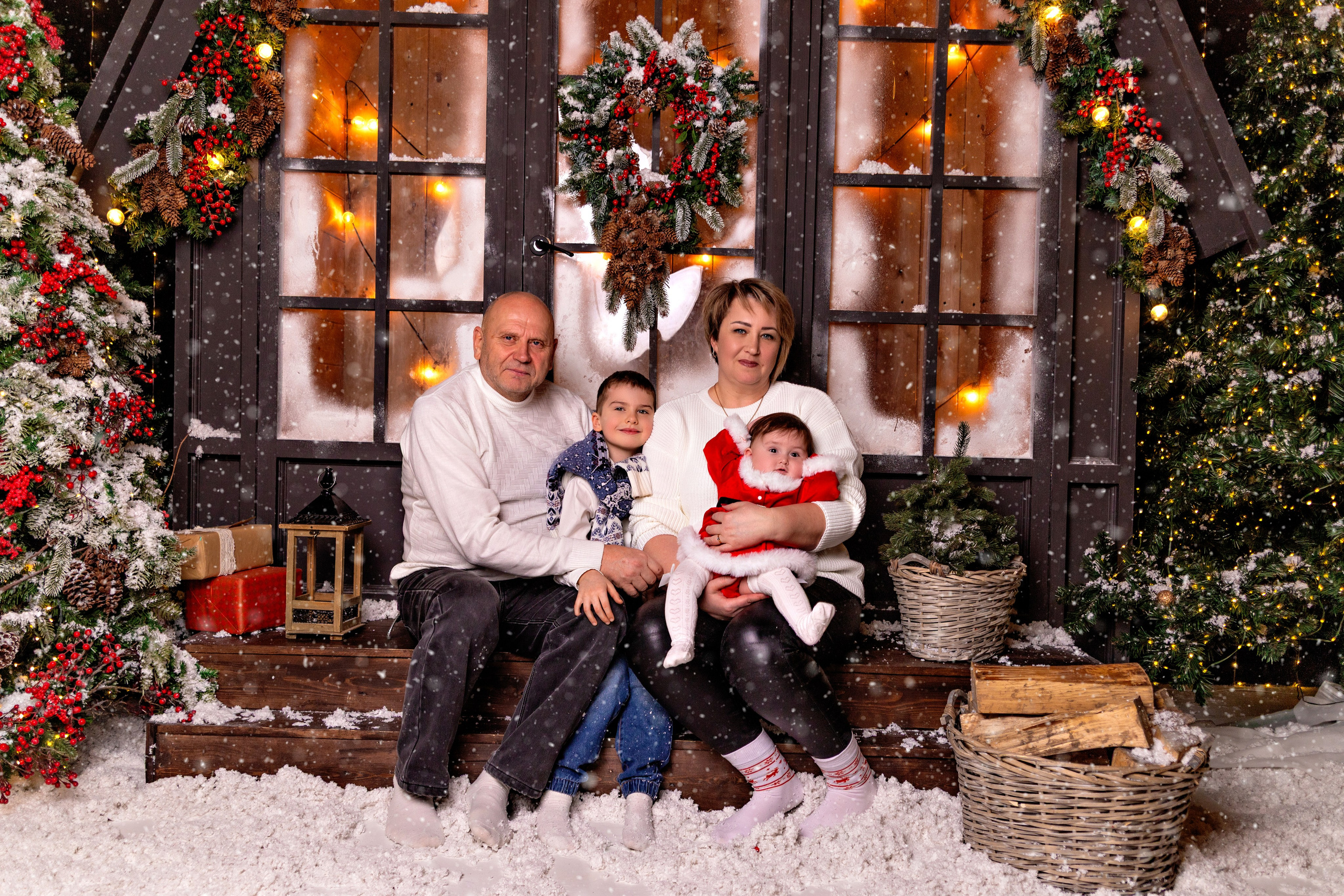 Новогодняя фотосессия. Семейный, свадебный и детский фотограф в Новосибирске Ольга Хидченко