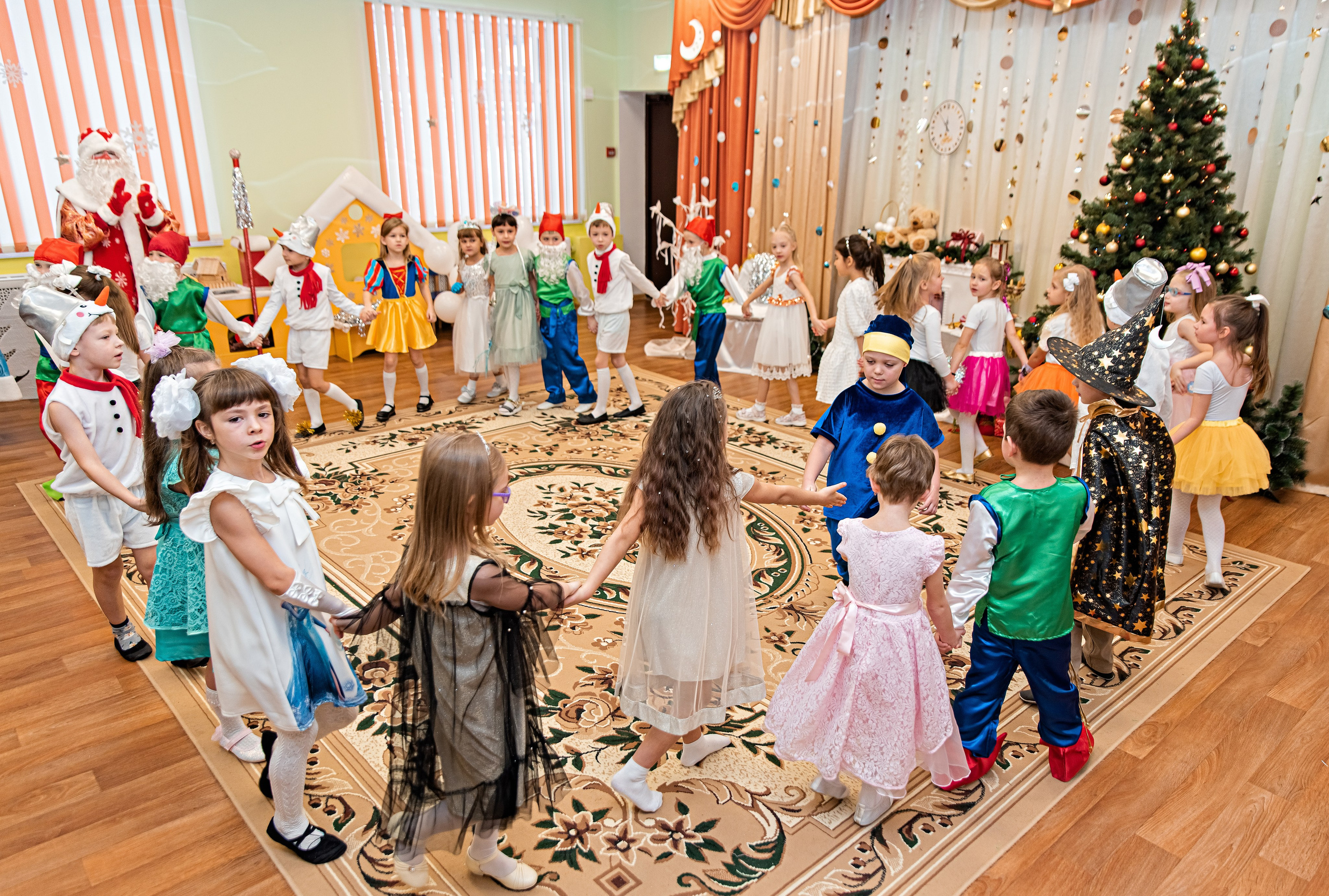 Детский сад. Новогодний утренник. Семейный и детский фотограф в Туле Светлана Воронкова