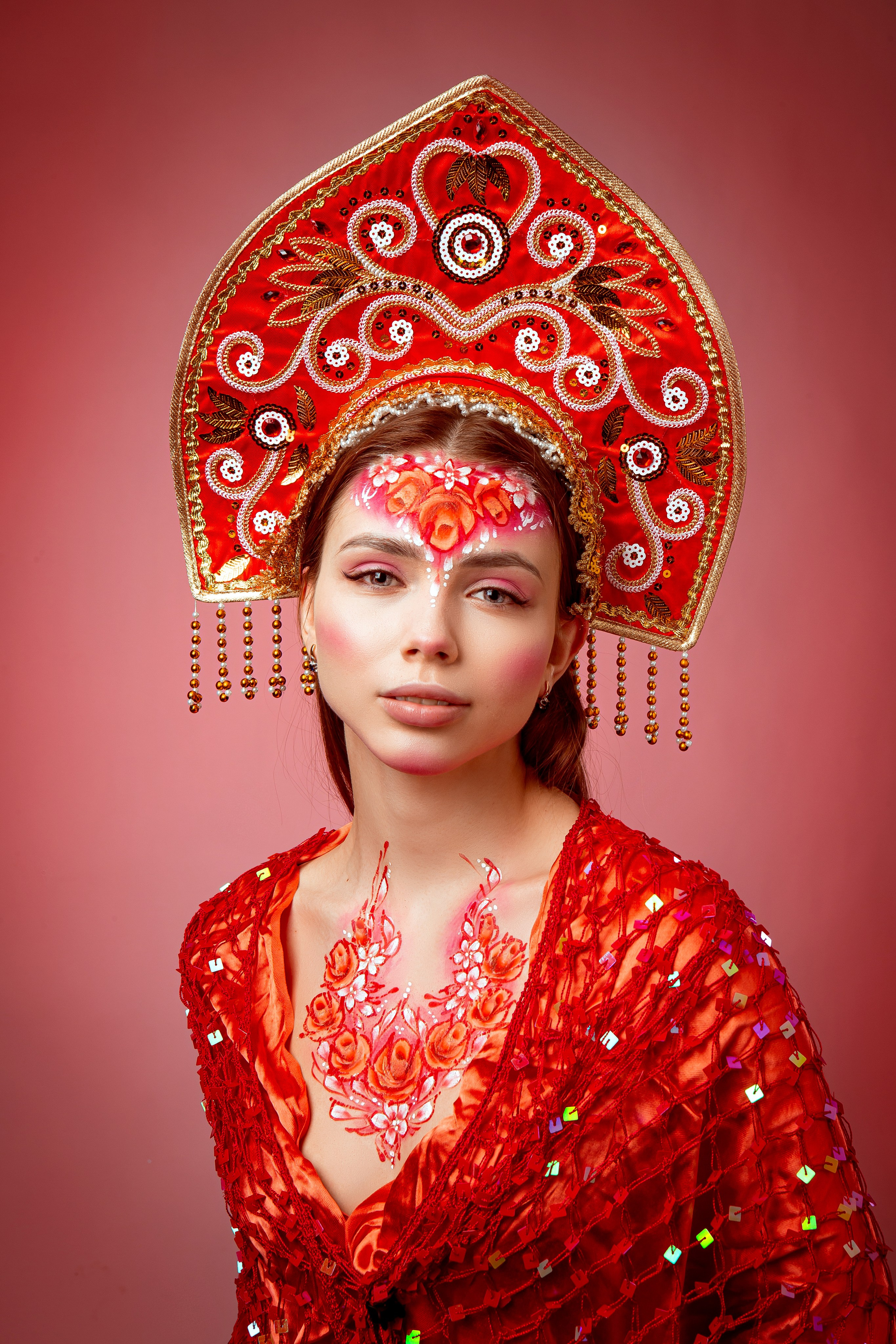 В цветах. Фотограф Мария Кольцова