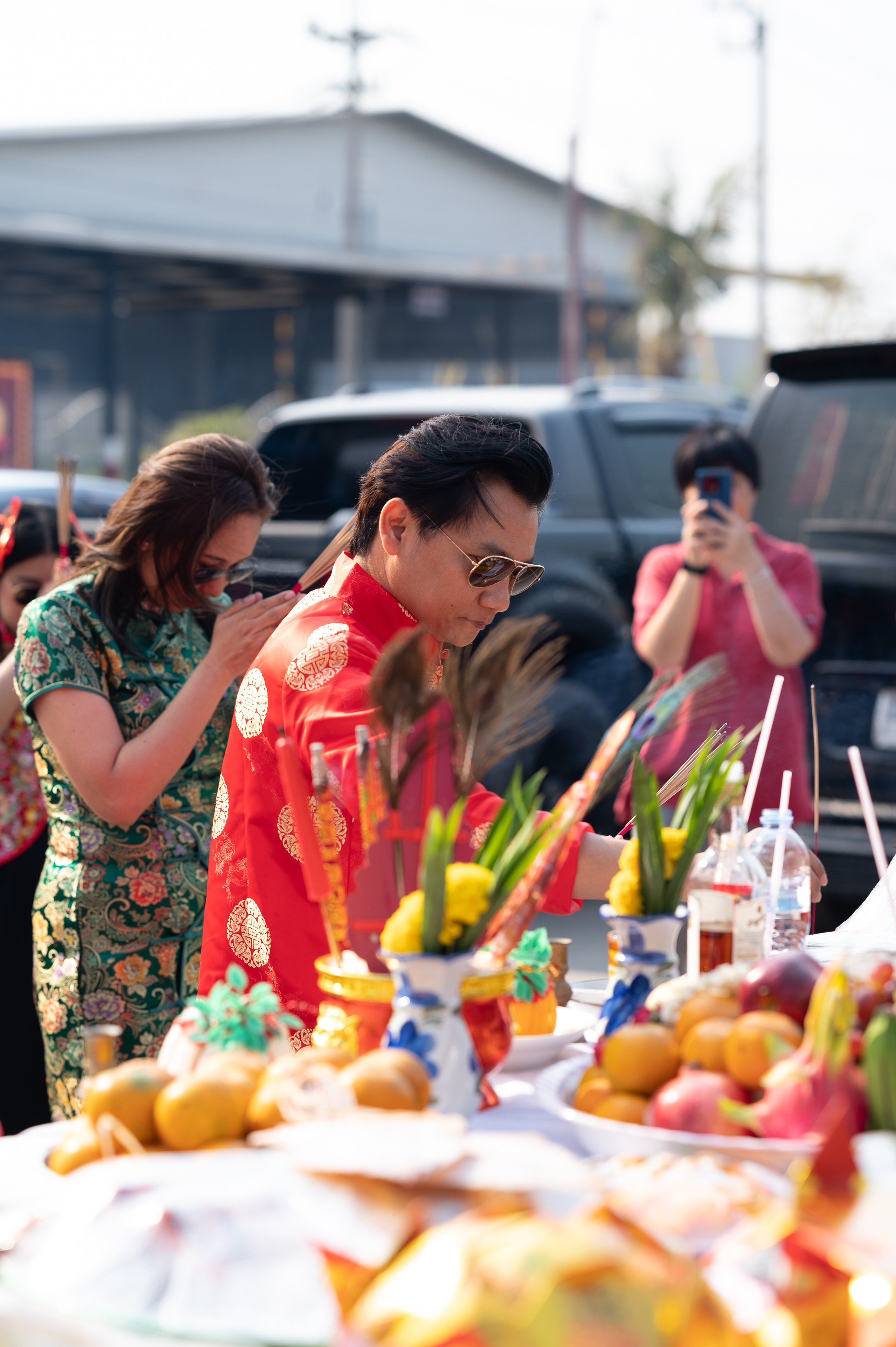 Китайский новый год в компании (Тайланд). Мир живой фотографии о Вас и для Вас