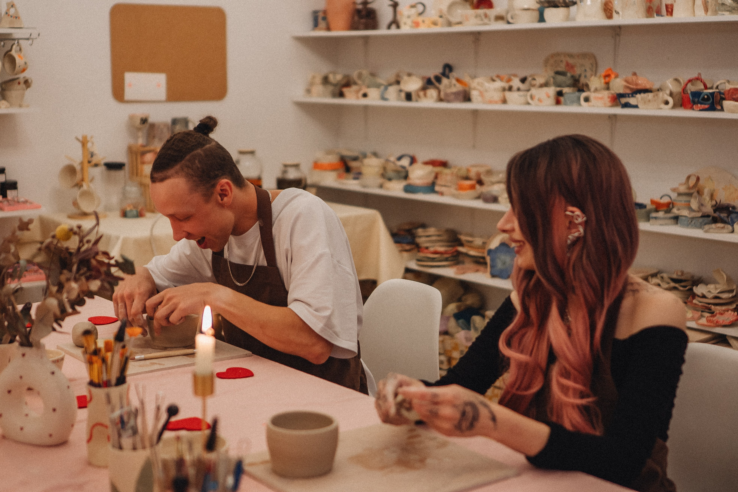 СВИДАНИЕ В ГОНЧАРНОЙ МАСТЕРСКОЙ. Профессиональный фотограф, Санкт-Петербург — Виктория Богомолова