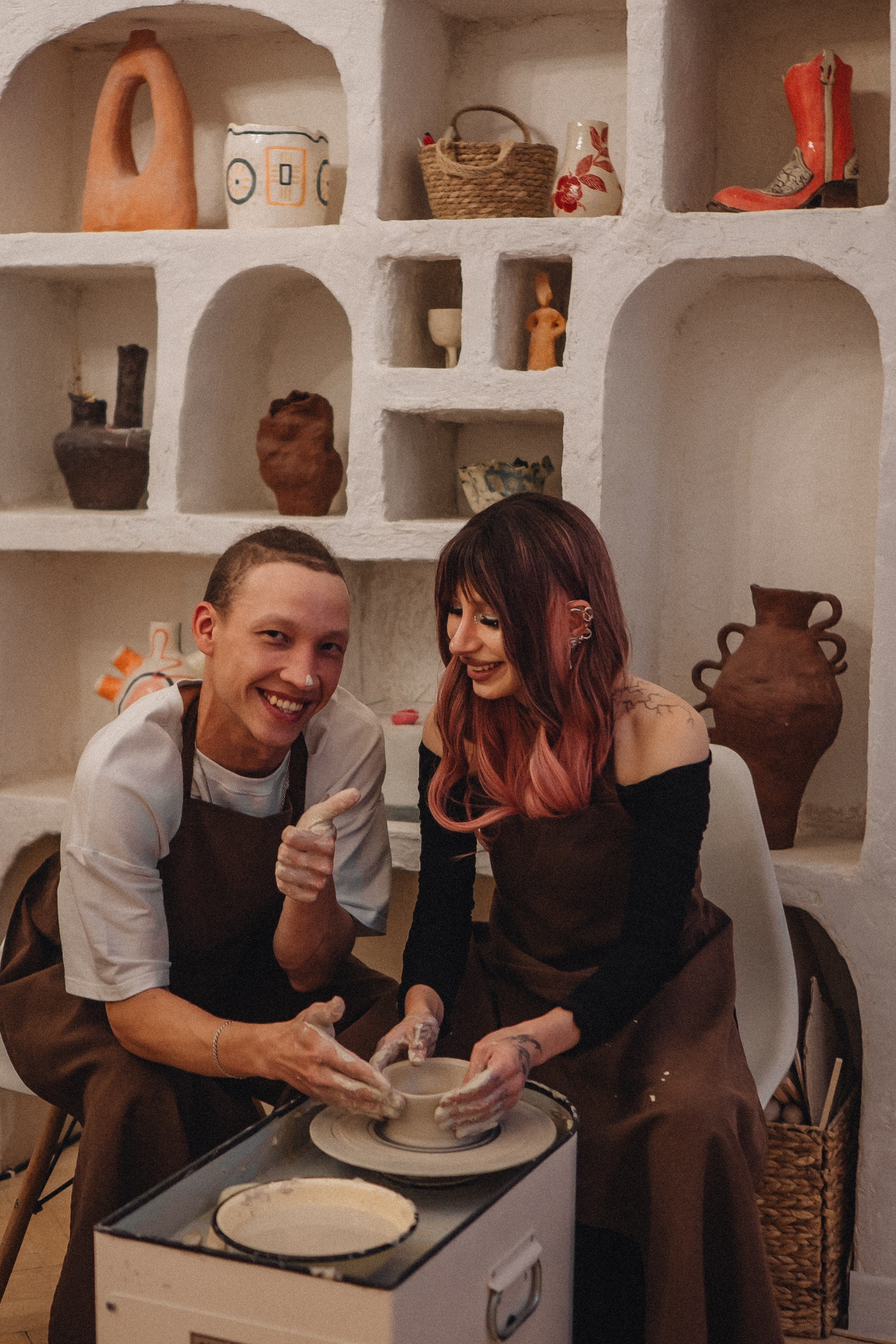 СВИДАНИЕ В ГОНЧАРНОЙ МАСТЕРСКОЙ. Профессиональный фотограф, Санкт-Петербург — Виктория Богомолова