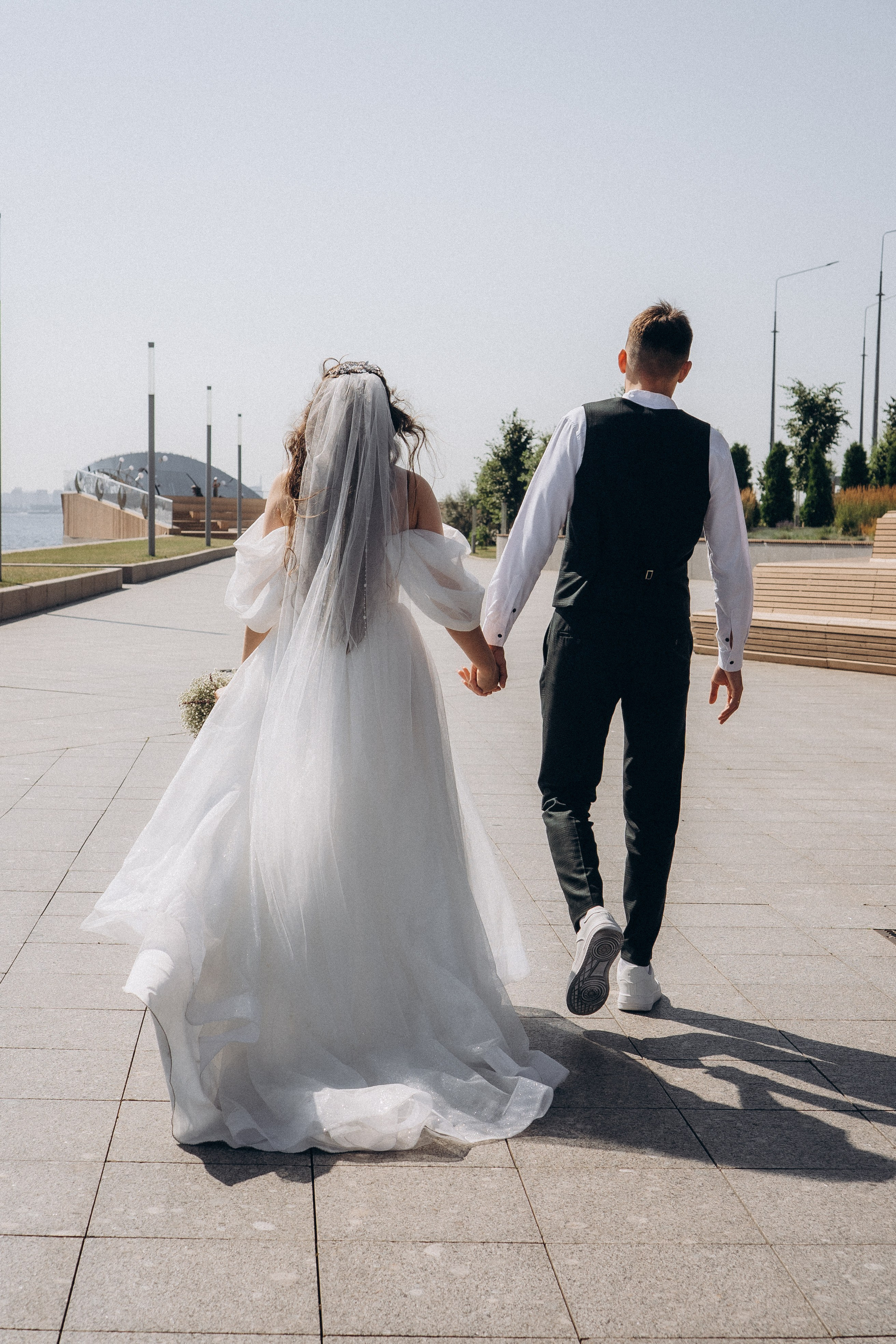 СВАДЕБНАЯ СЬЕМК В ПАРКЕ 300-ЛЕТИЯ. Профессиональный фотограф, Санкт-Петербург — Виктория Богомолова