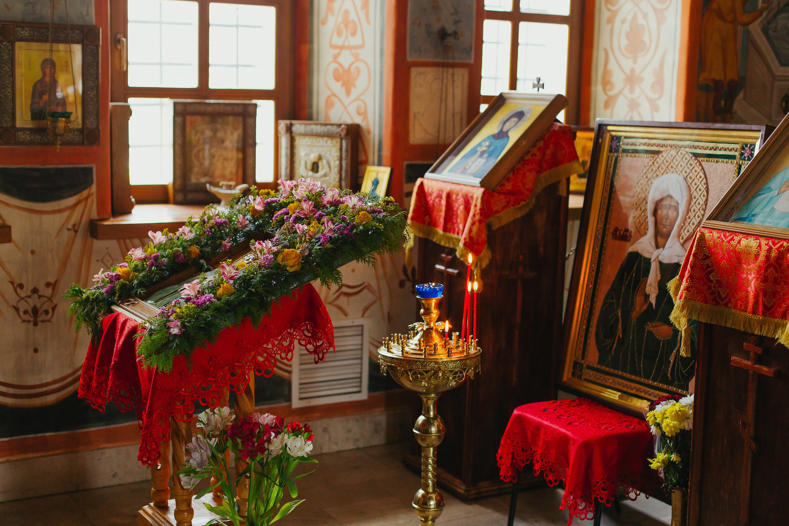 Крещение Михаила. Церковь Явления Пресвятой Богородицы. Фотограф новорожденных и детский в Сергиевом Посаде Кругликова Юлия