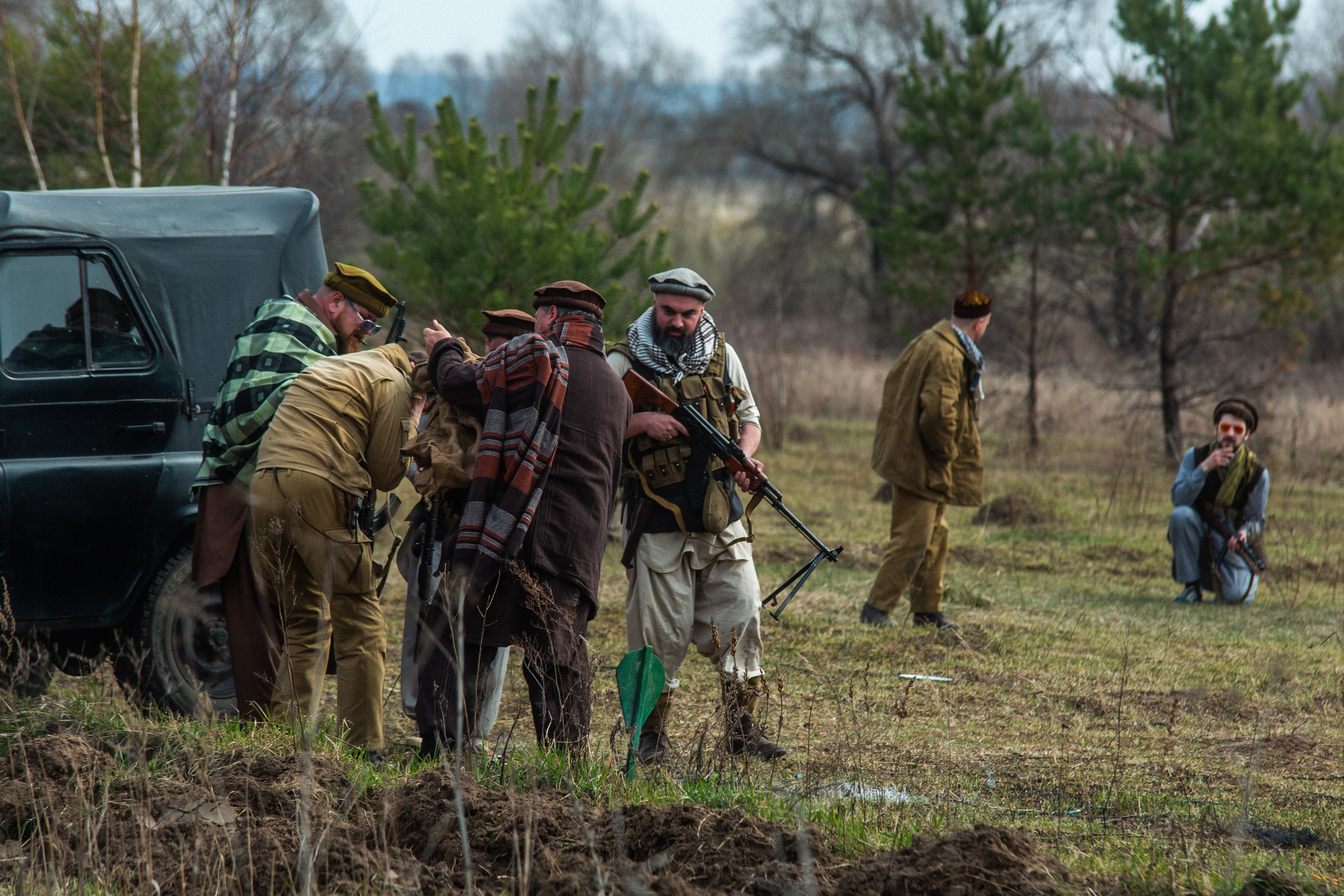 РЕКОНСТРУКЦИЯ БОЯ — АФГАН. Профессиональный фотограф в Мценске и Орловской области