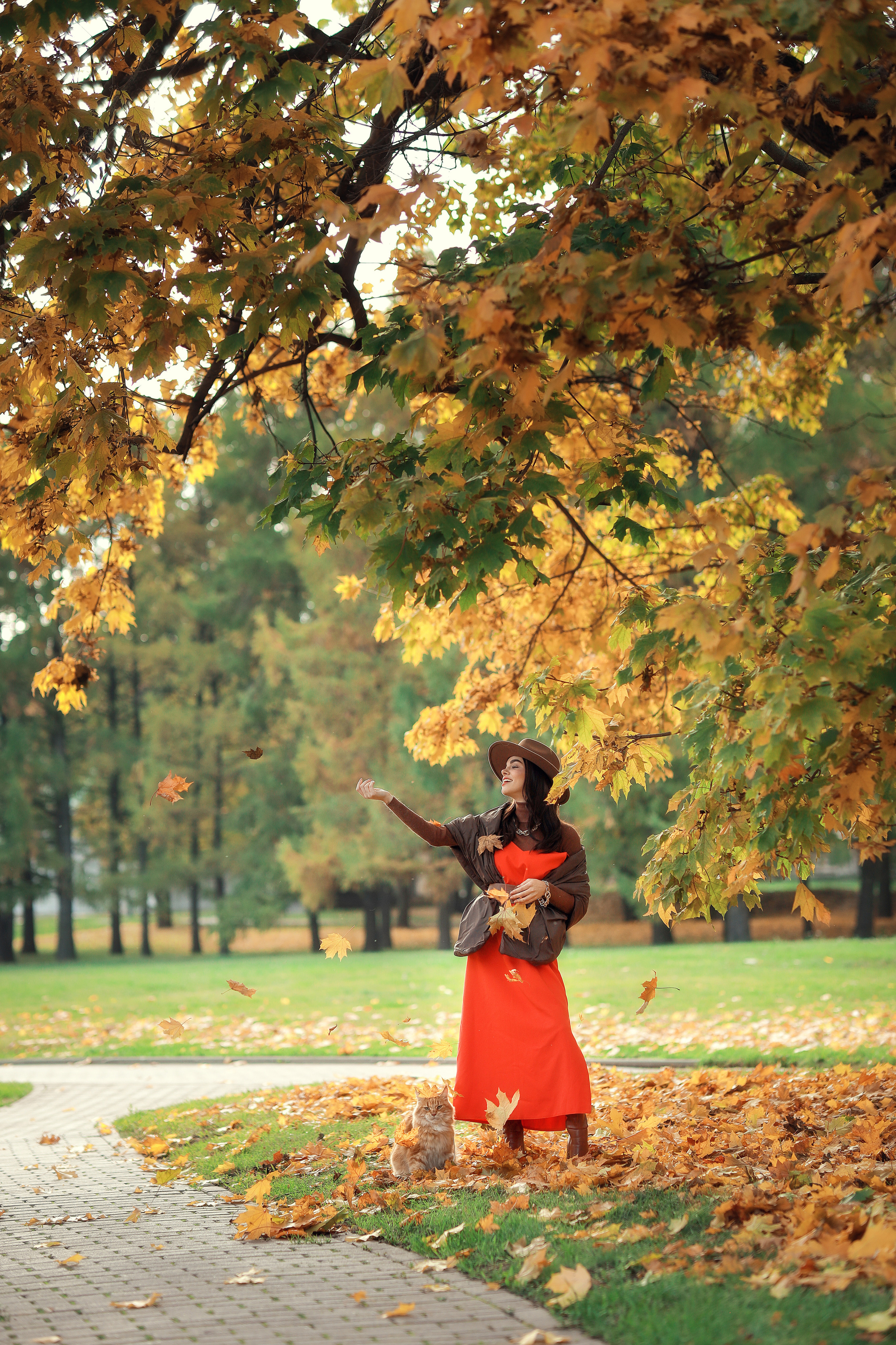 Осенняя прогулка. Семейный и женский фотограф в Москве и Подольске Анна Корн