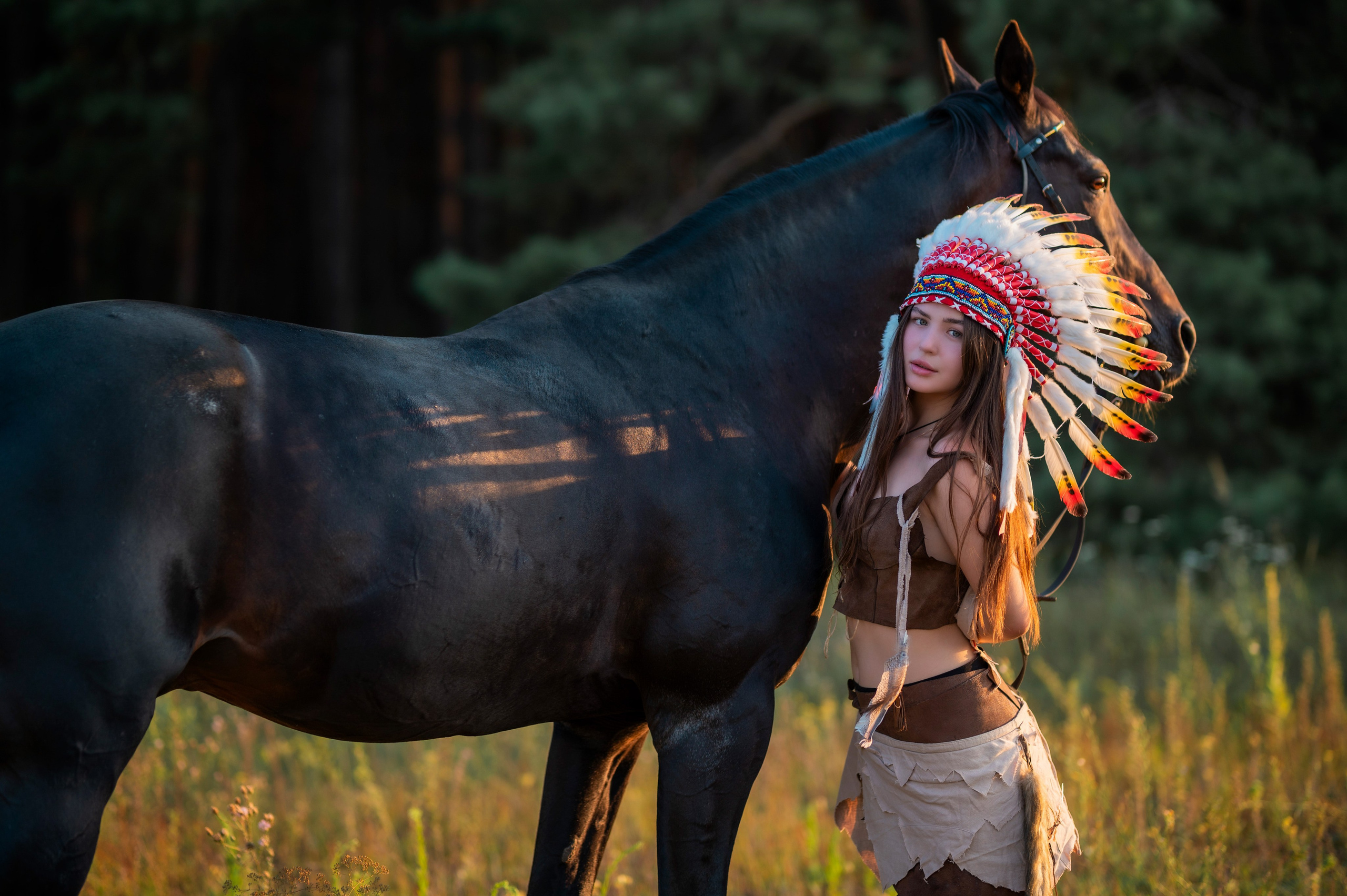 Пакахонтас. Bazarkom-photo.ru Фотограф Виктор Оськин в Старом Осколе