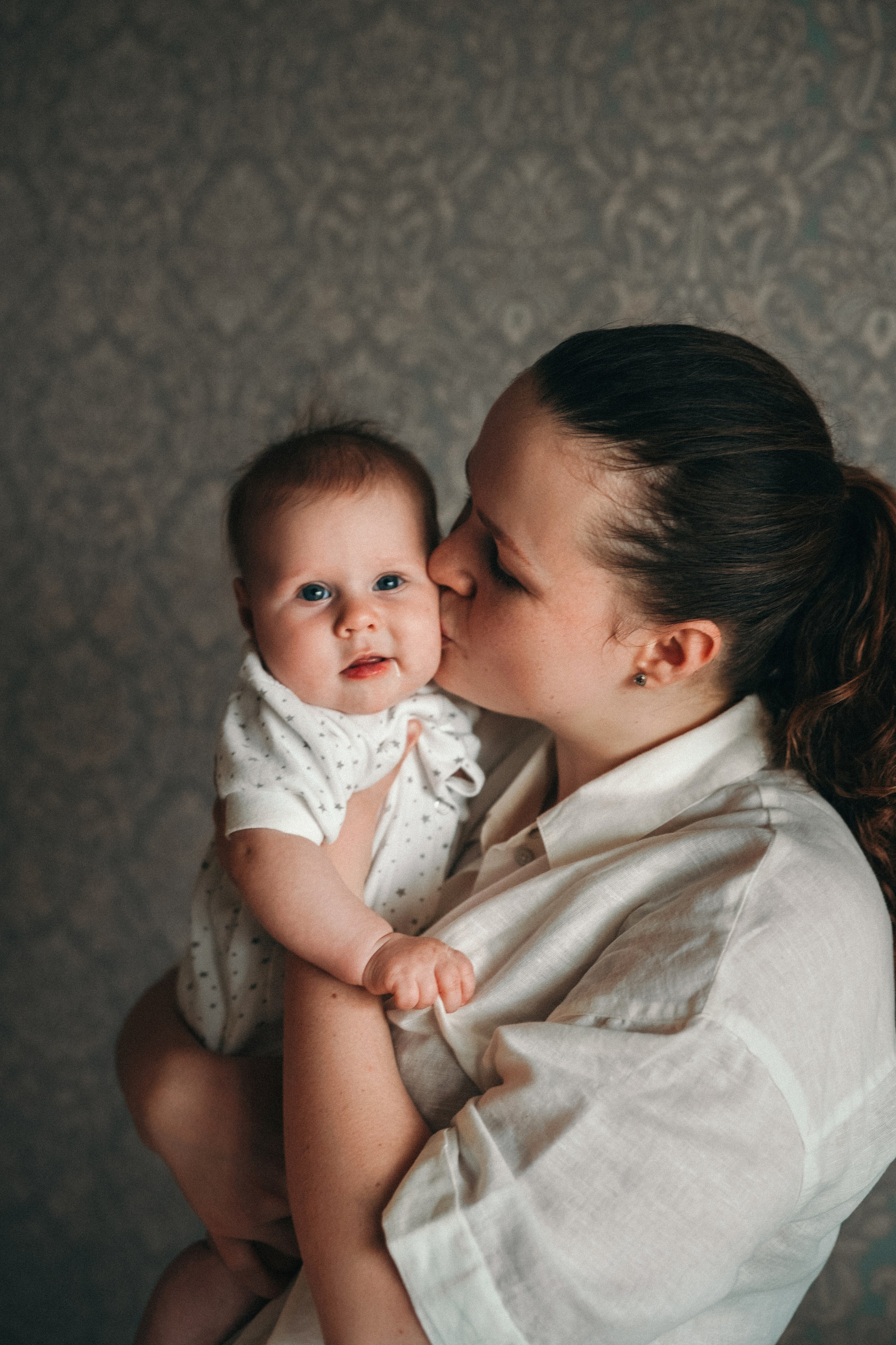 Домашняя фотосессия Ирины и Киры. Детский, семейный и ньюборн фотограф в Москве Юлия Шуарт