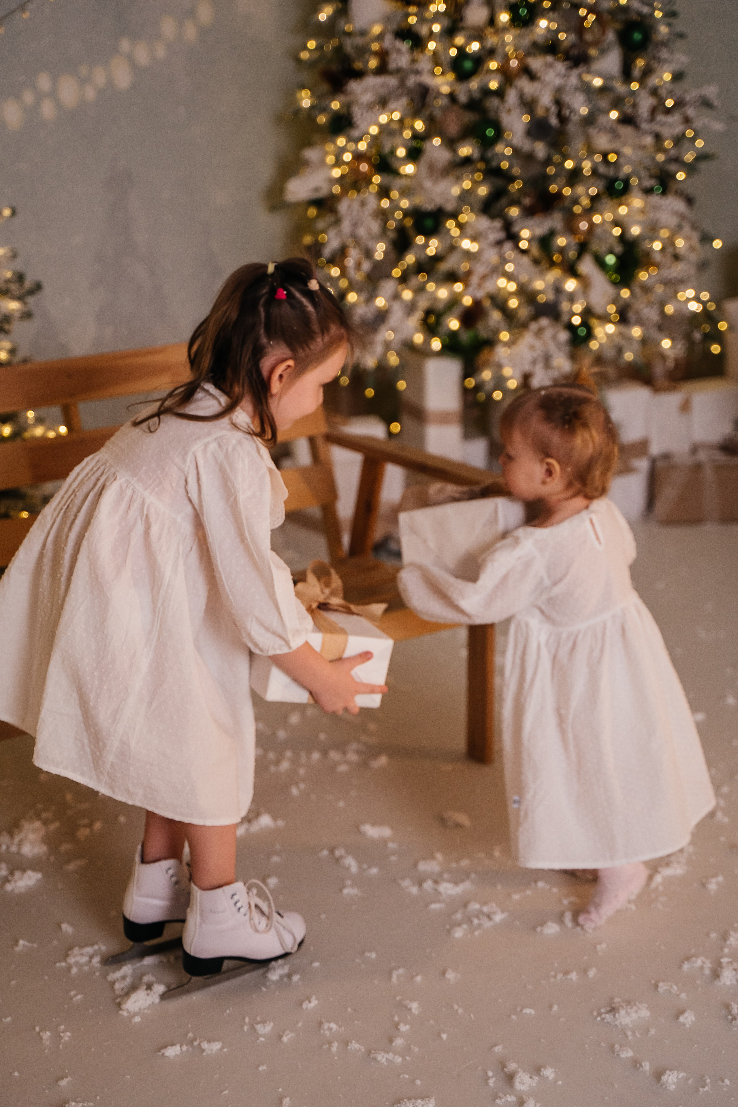 Новогодняя история двух принцесс. Свадебный и семейный фотограф в Новосибирске Синицына Наталья