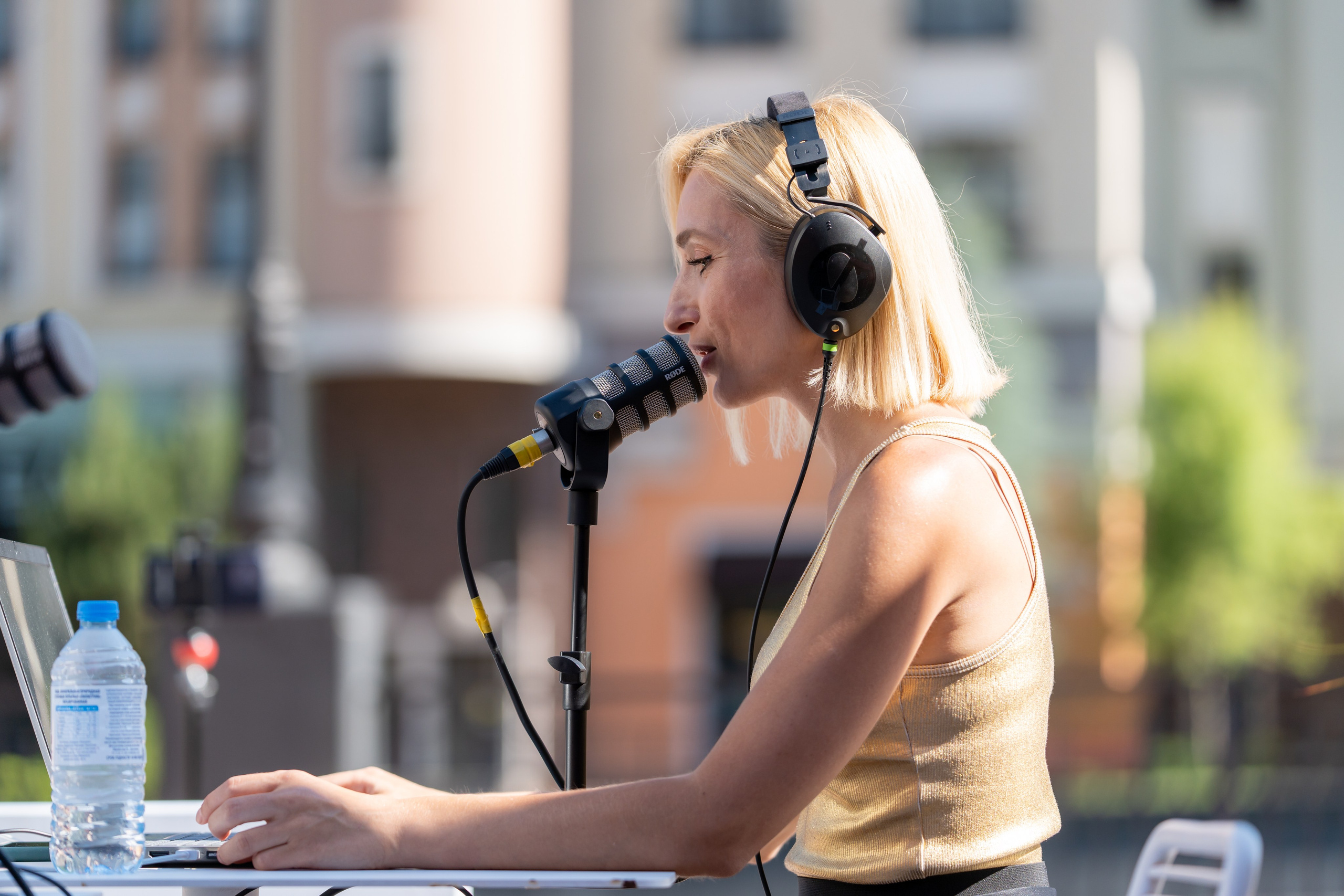 Радио Макс FM в Техникуме на курорте Роза Хутор. Репортажный фотограф в Красной Поляне и Сочи Павлюченко Екатерина