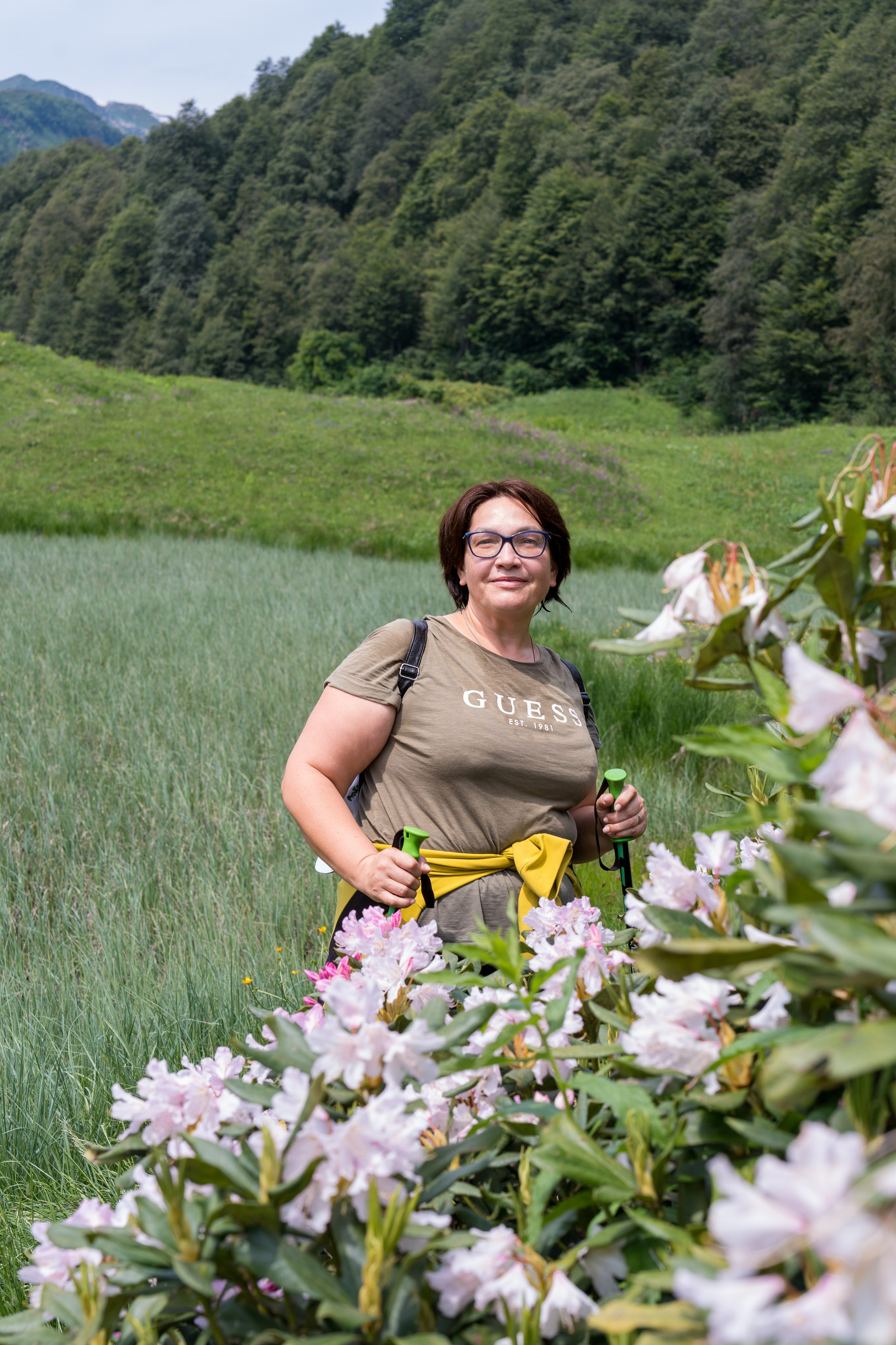 MICE мероприятие для компании «Доставка морем»: хайкинг к Ачипсинским водопадам. Репортажный фотограф в Красной Поляне и Сочи Павлюченко Екатерина