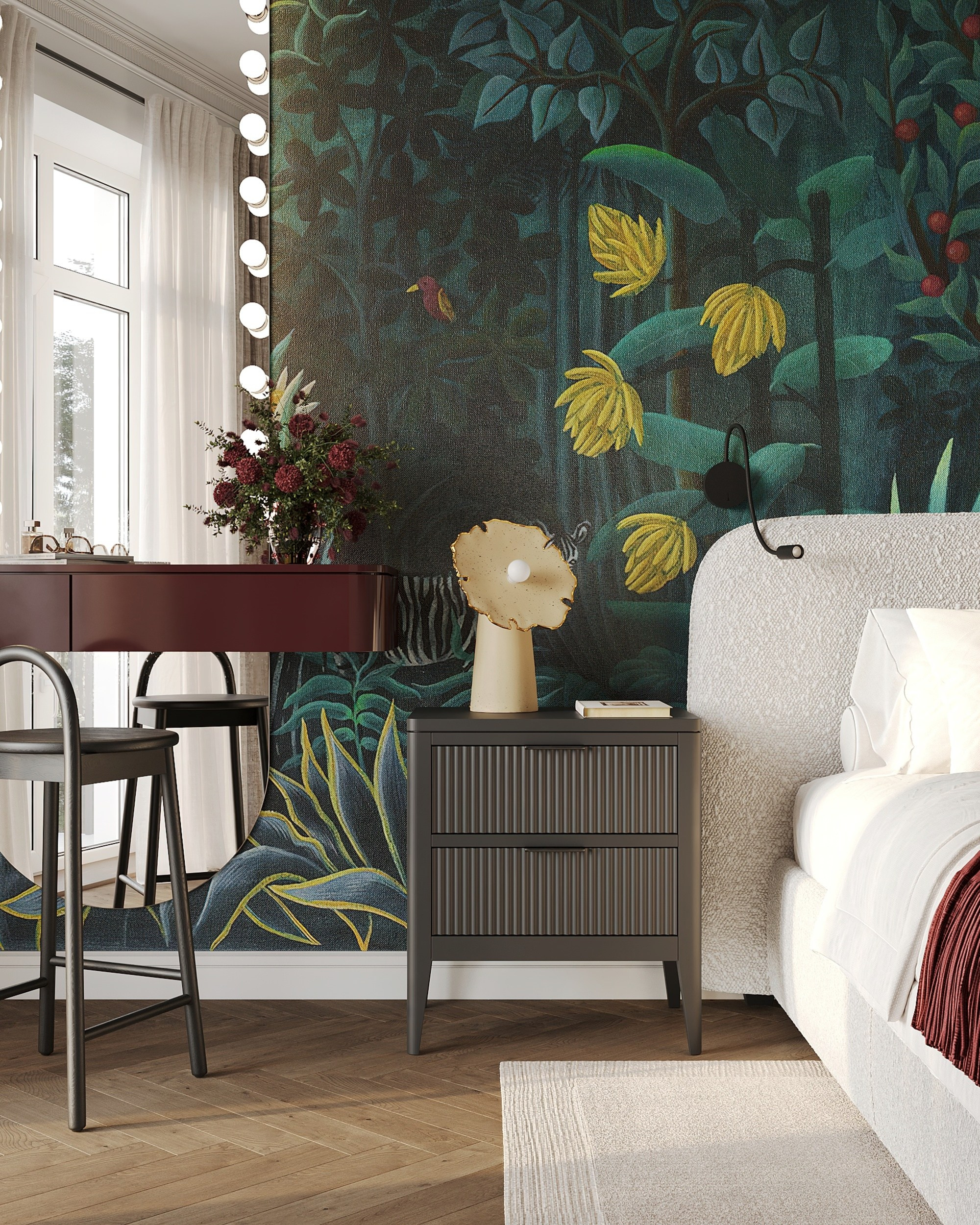 Проект Зеленый Альков. Квартира в Геленджике 102 кв. м. Дизайн интерьеров, строительство, ремонт домов и квартир в Геленджике