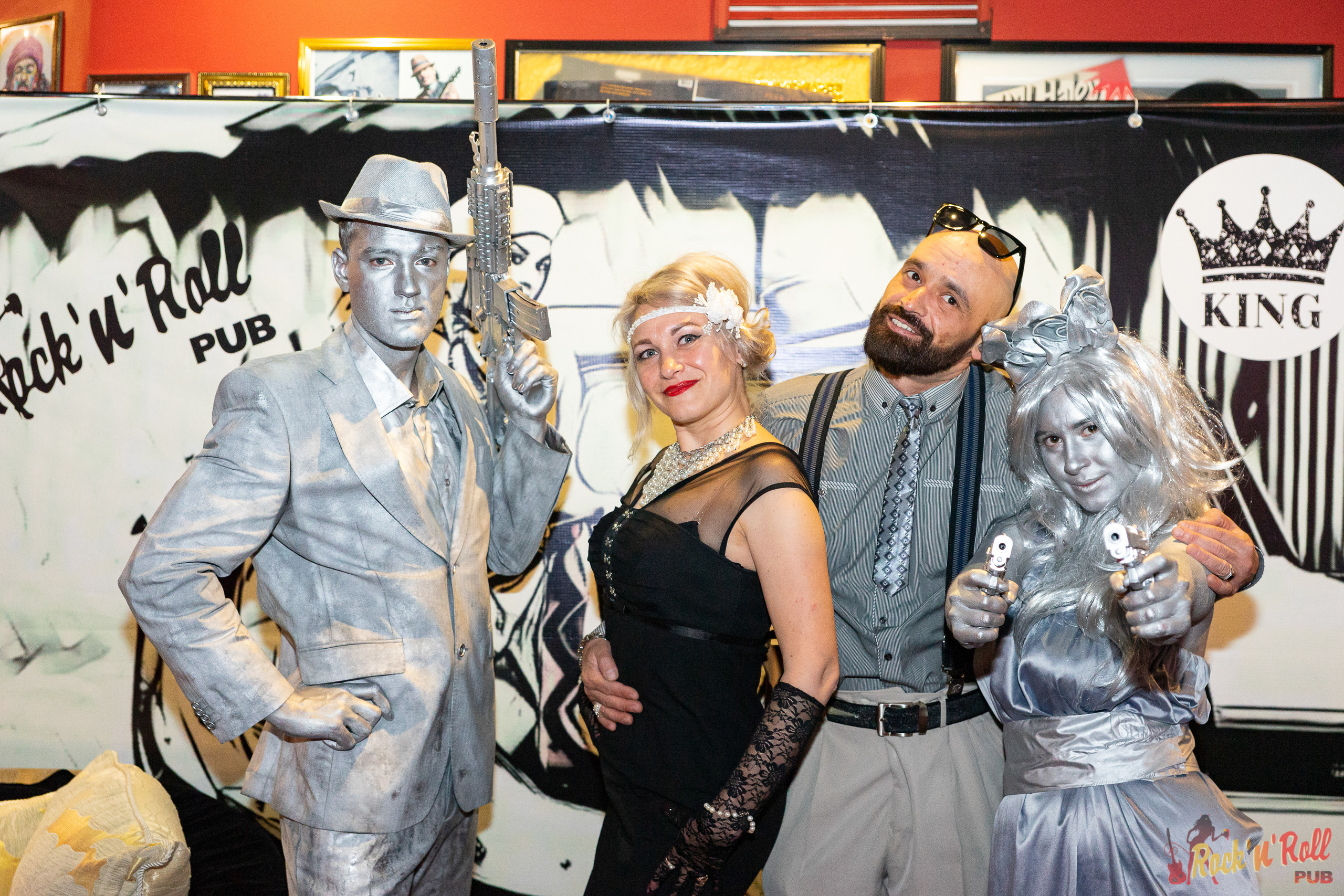 Гангста вечеринка в Rock'n'roll Pub. Ольга Ли свадебный семейный фотограф Иркутск