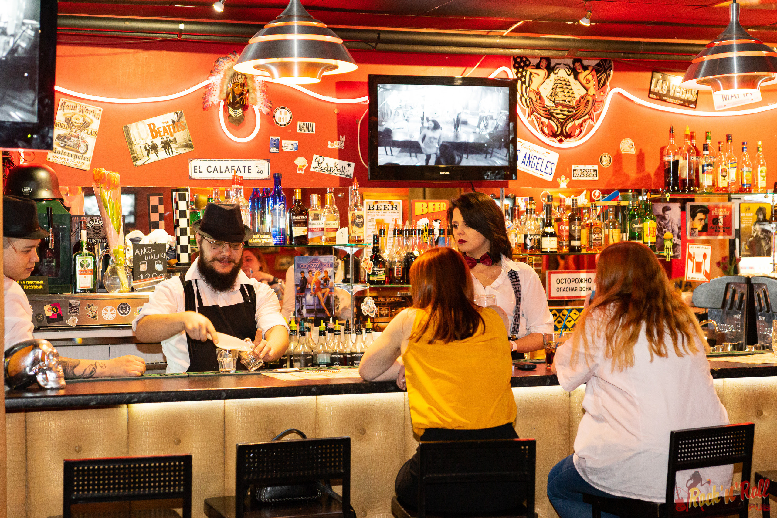 Гангста вечеринка в Rock'n'roll Pub. Ольга Ли свадебный семейный фотограф Иркутск