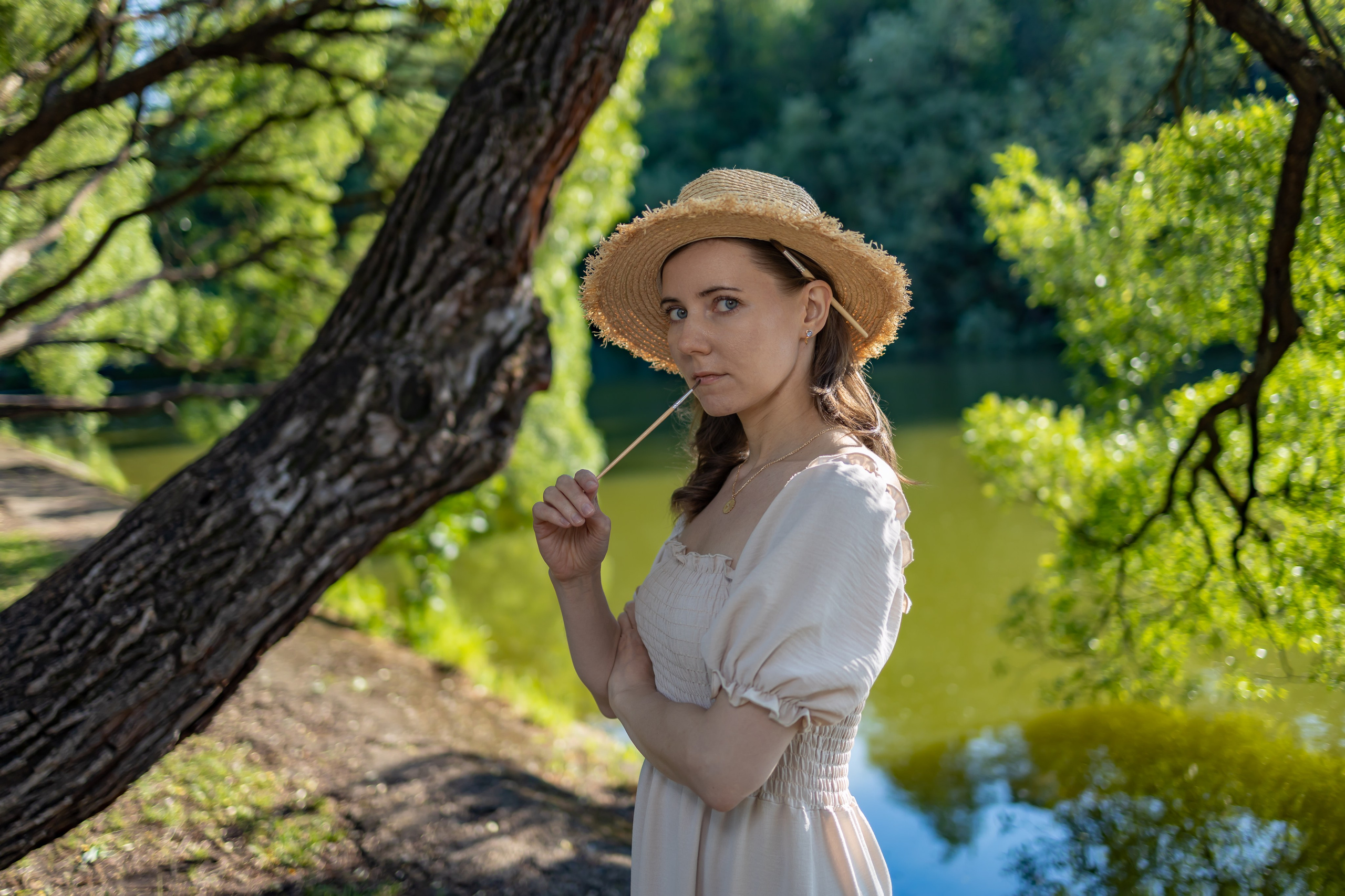 Фотосессия в стиле «Художница». Репортажный, семейный и студийный фотограф в Москве Демин Алексей