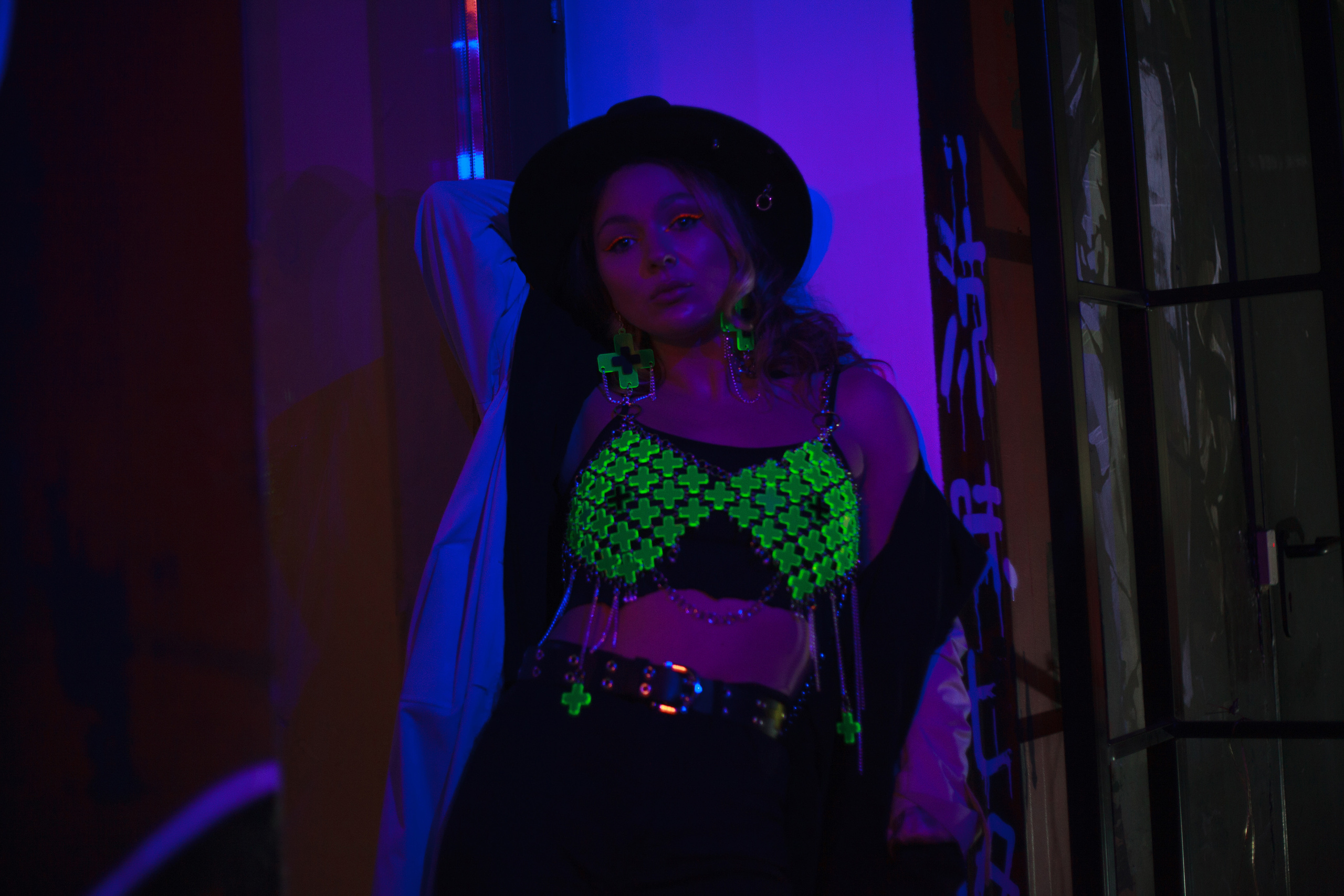 Неоновая съёмка. Фотограф в Санкт-Петербурге и Москве Наталья Милли