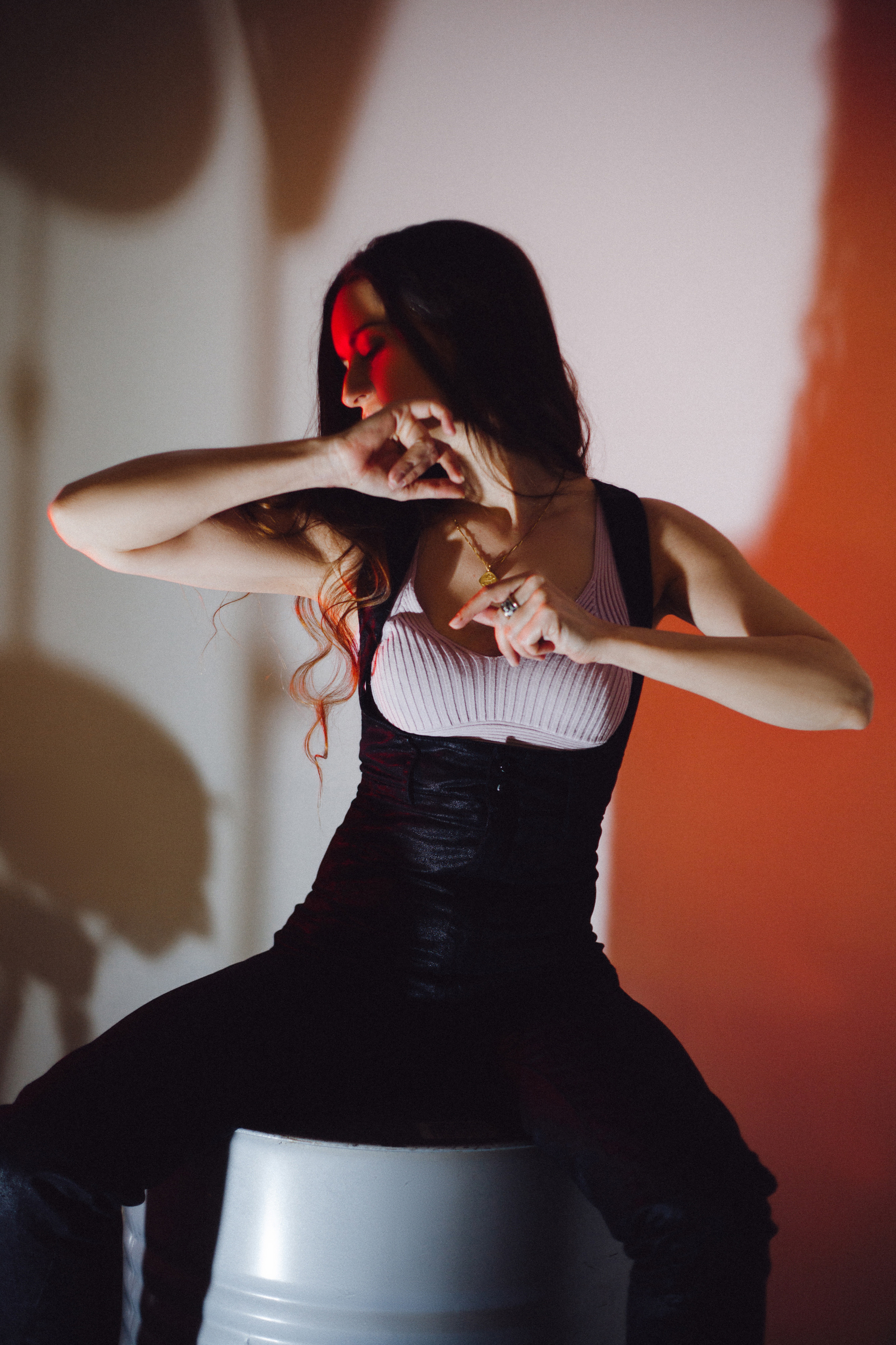 Съёмка в красных тонах. Фотограф в Санкт-Петербурге и Москве Наталья Милли