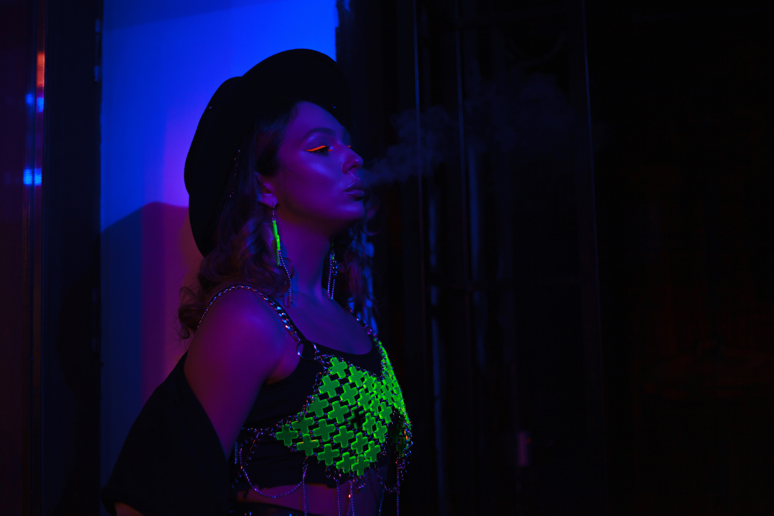 Неоновая съёмка. Фотограф в Санкт-Петербурге и Москве Наталья Милли