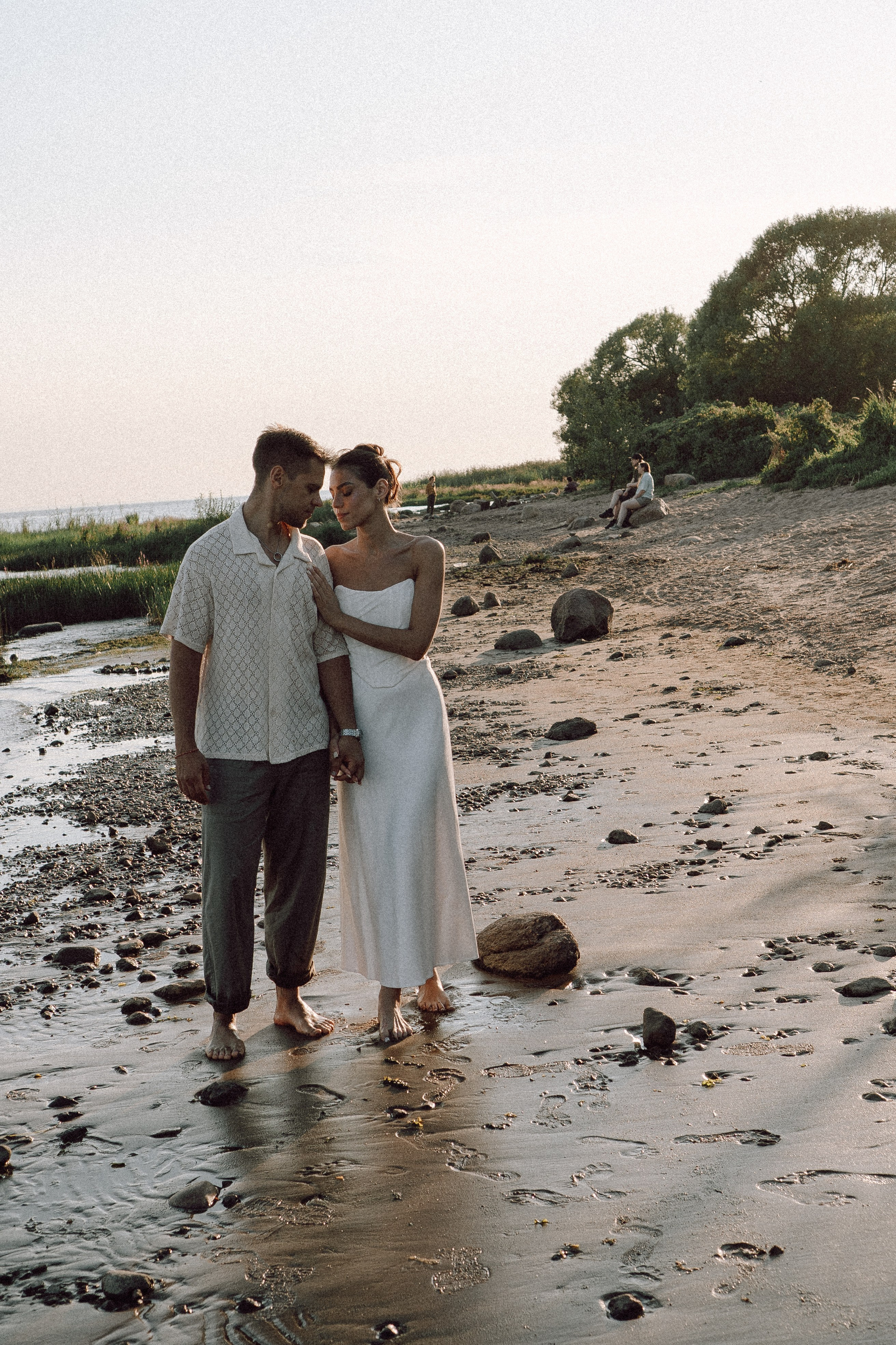 СВАДЕБНАЯ ФОТОСЕССИЯ ВЫЕЗДНОЙ ЦЕРЕМОНИИ (ФИНСКИЙ ЗАЛИВ). Профессиональный фотограф, Санкт-Петербург — Виктория Богомолова